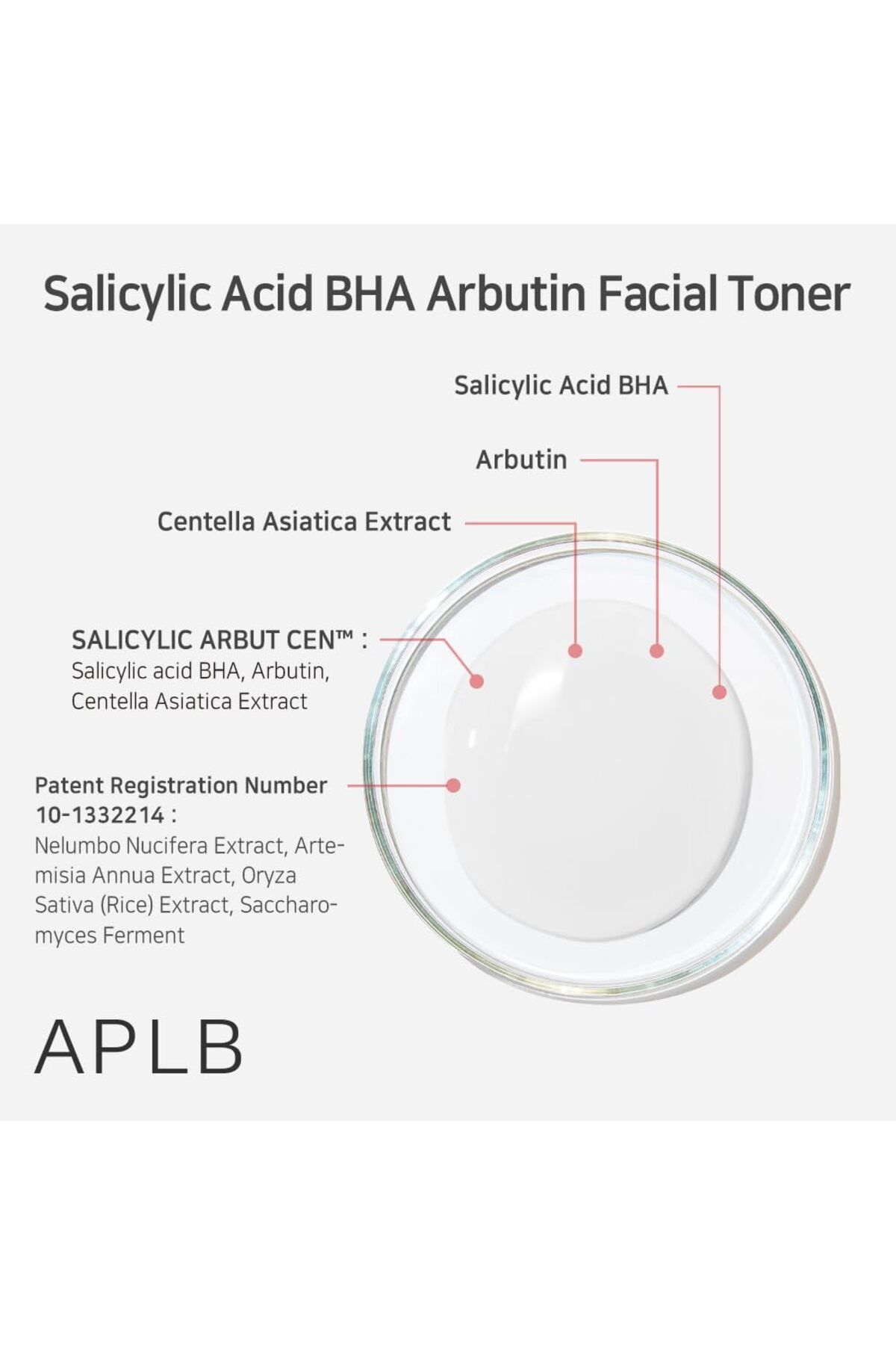 APLB-Salicylic Acid BHA Arbutin Toner | SALICYLIC ARBUT CEN™ 13.5% 5.41 FL.OZ, Korean Skincare 4