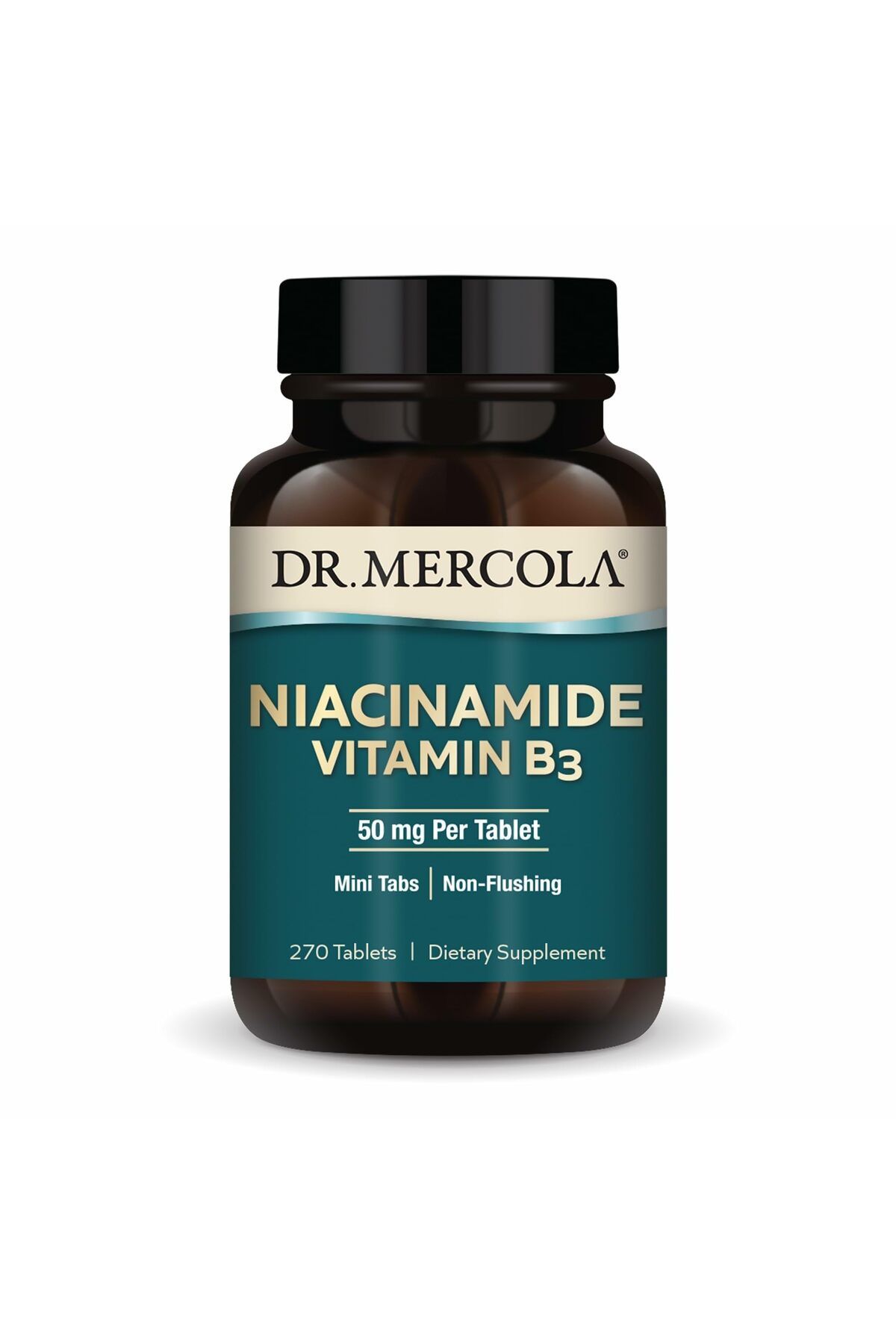 Dr Mercola-Niacinamide B3, 90 Servings (270 Tabs), Non-Flushing, Supports Metabolism, Non-GMO 1
