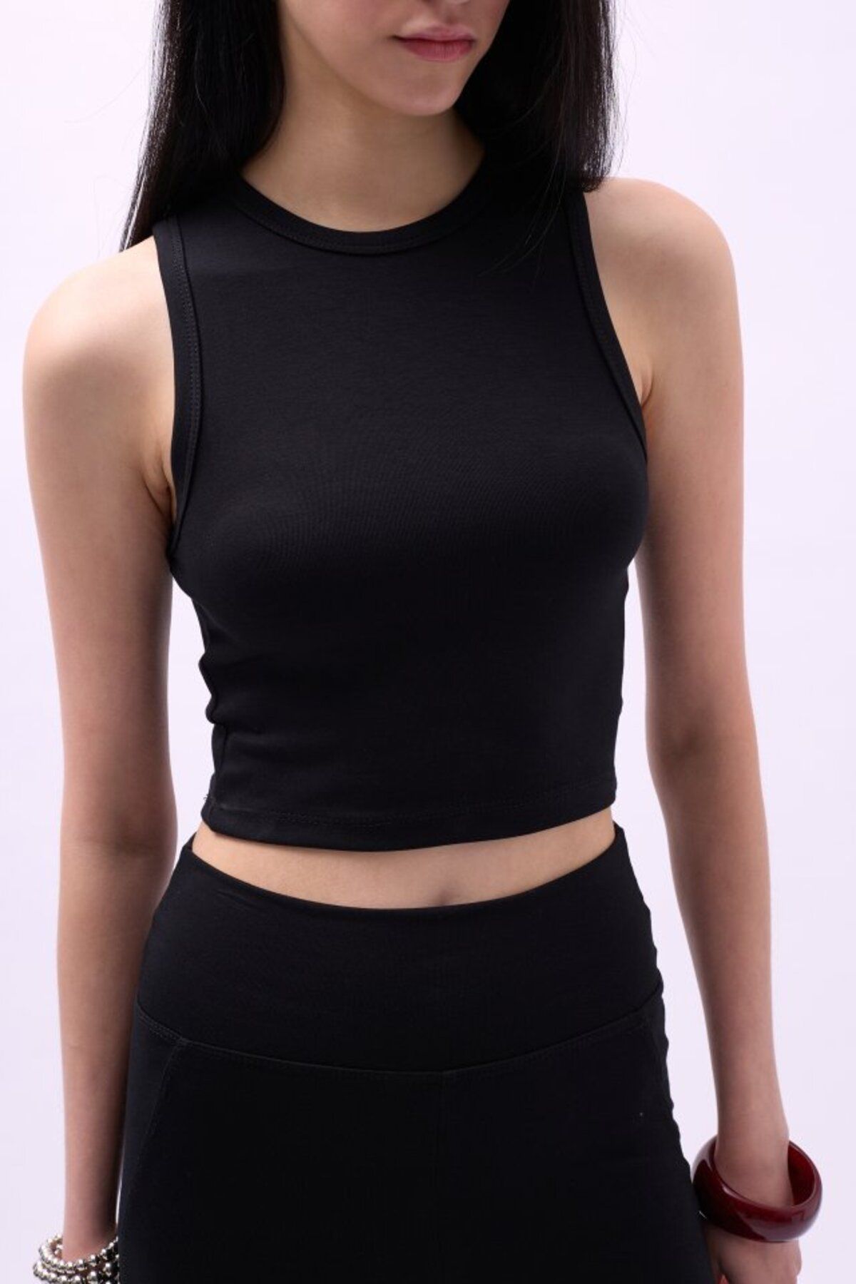 Simala-Swimmer Collar Crop Blouse 4