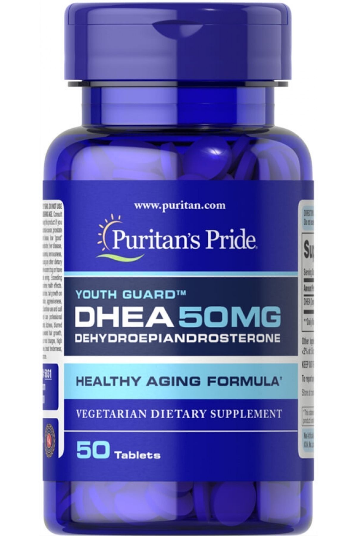 GSK Puritan's Pride Dhea, 50 Mg 50 Tablet Usa.