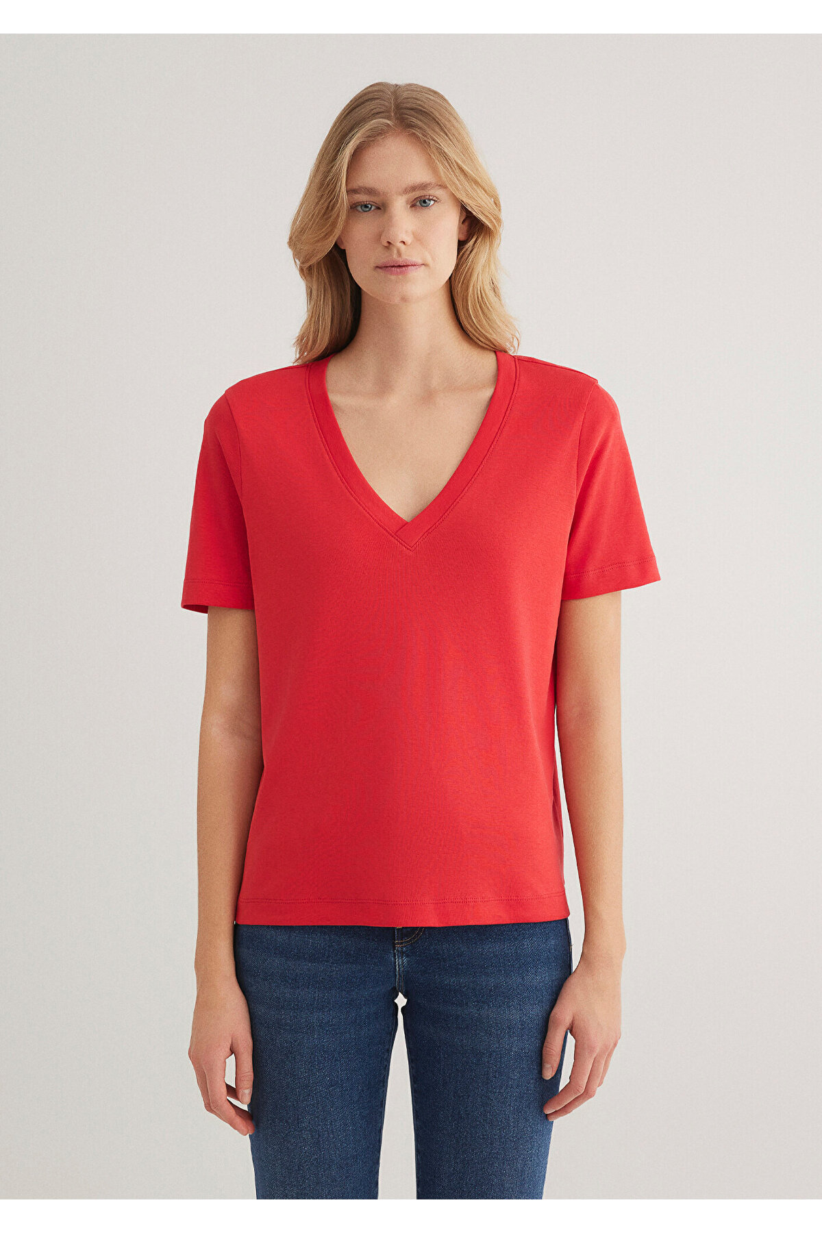 Mavi-Red T-Shirt Regular Fit 1612917 -89331 4