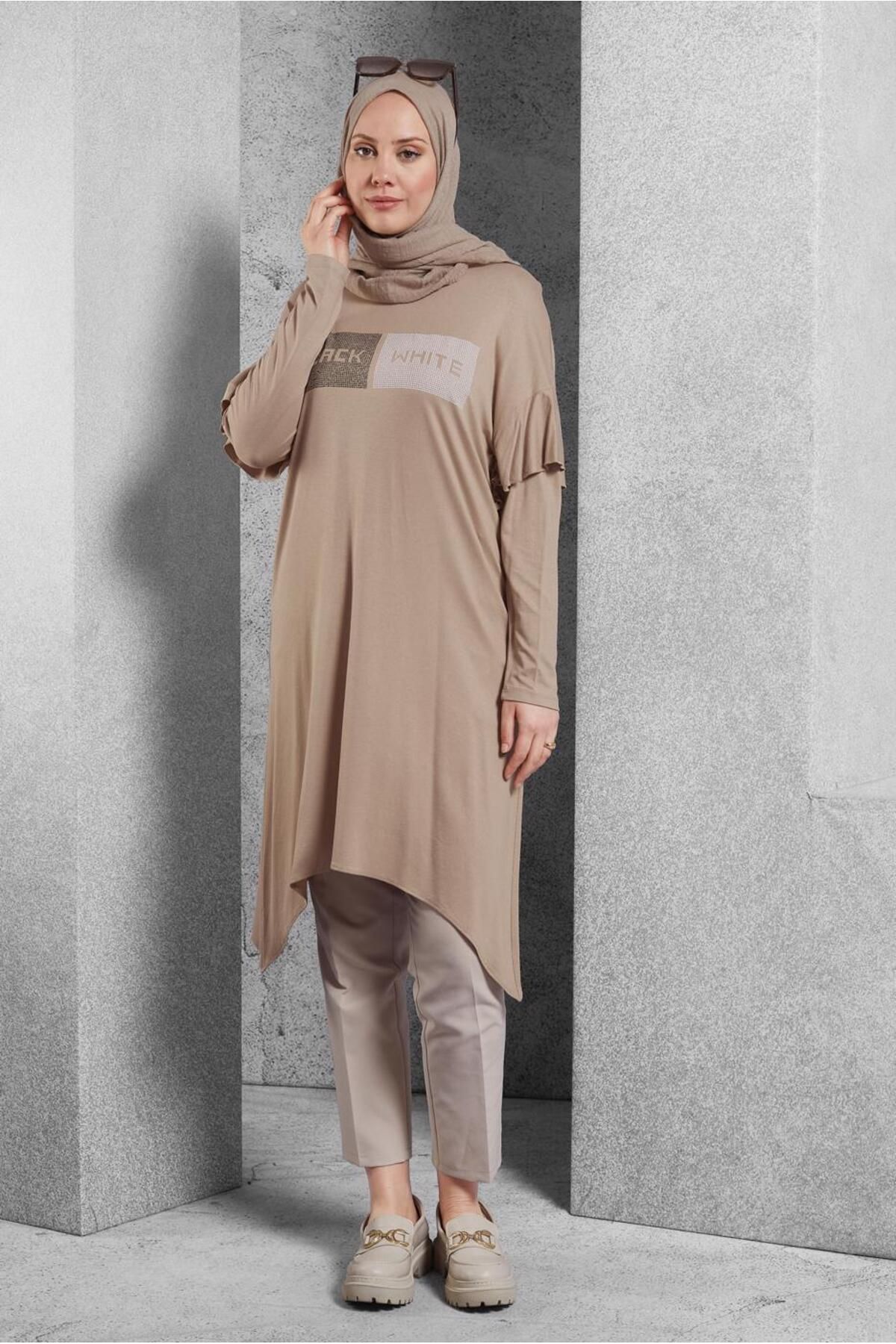 Alvina-Asymmetrical Cut Tunic - Model Number 4362 1