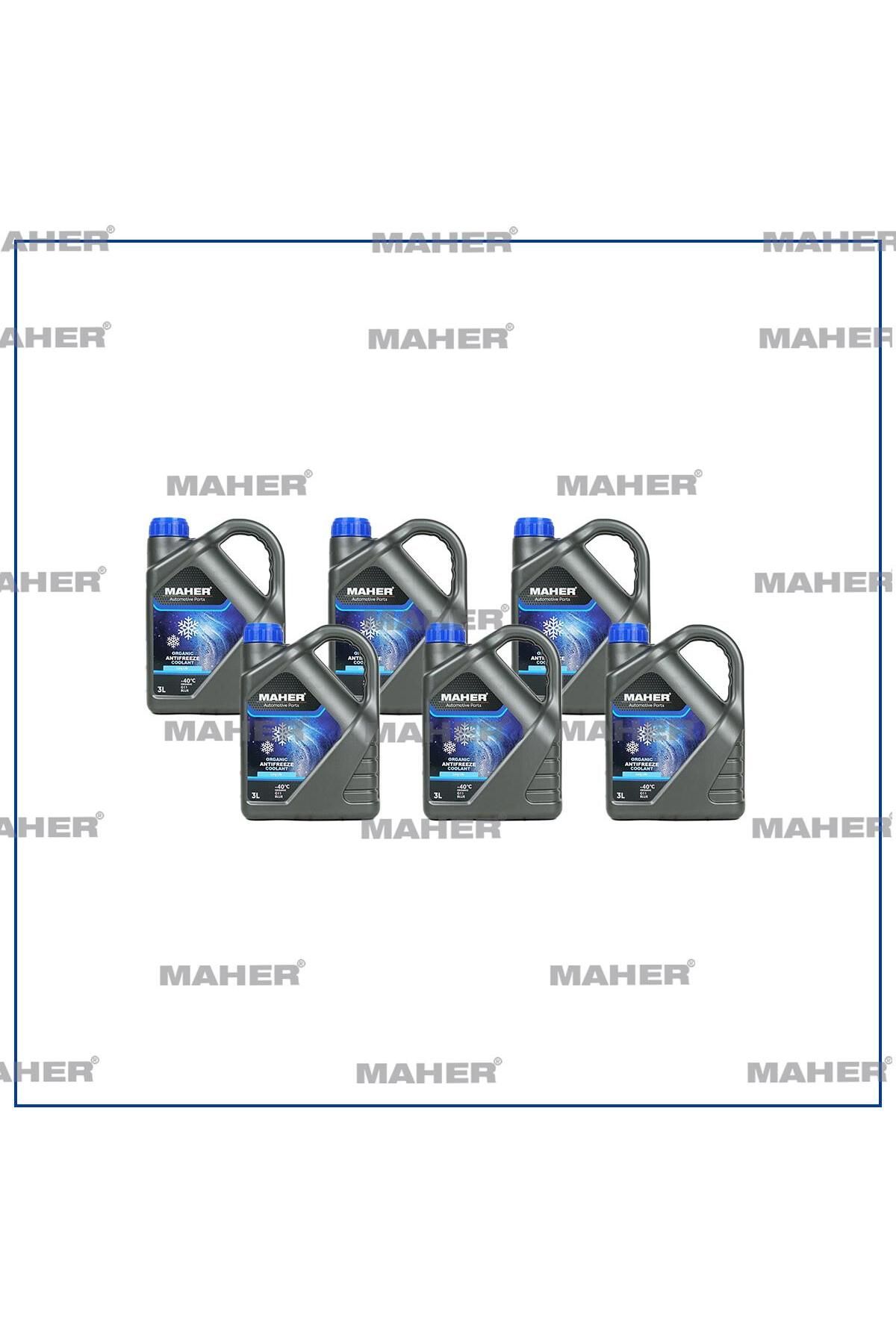 MAHER Antifriz Mavi Seri Inorganik -40° 3 Litre Mhr-11489