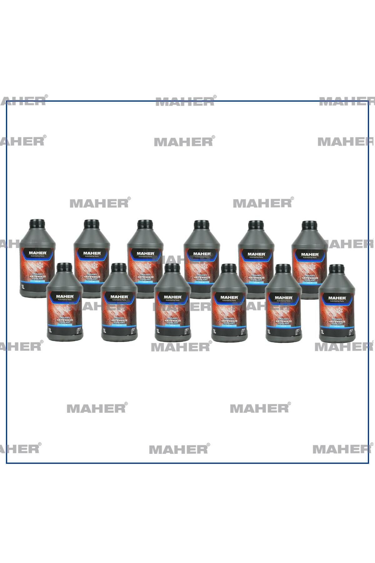 MAHER Antifriz Kirmizi Seri Organik -40° 1 Litre Mhr-11486