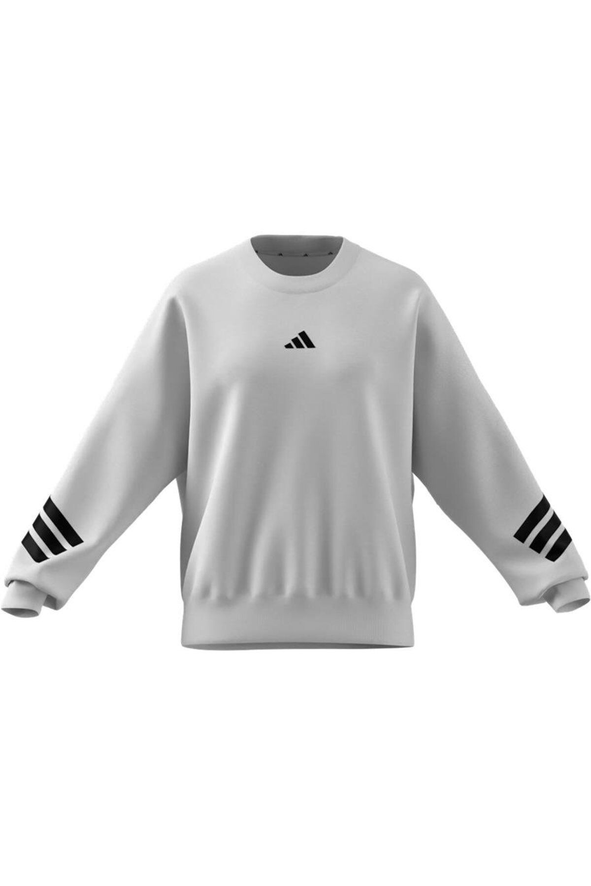 adidas-Hanorac alb pentru femei (YARANCI KAYAL) W Fi 3s Swt Je0204 8