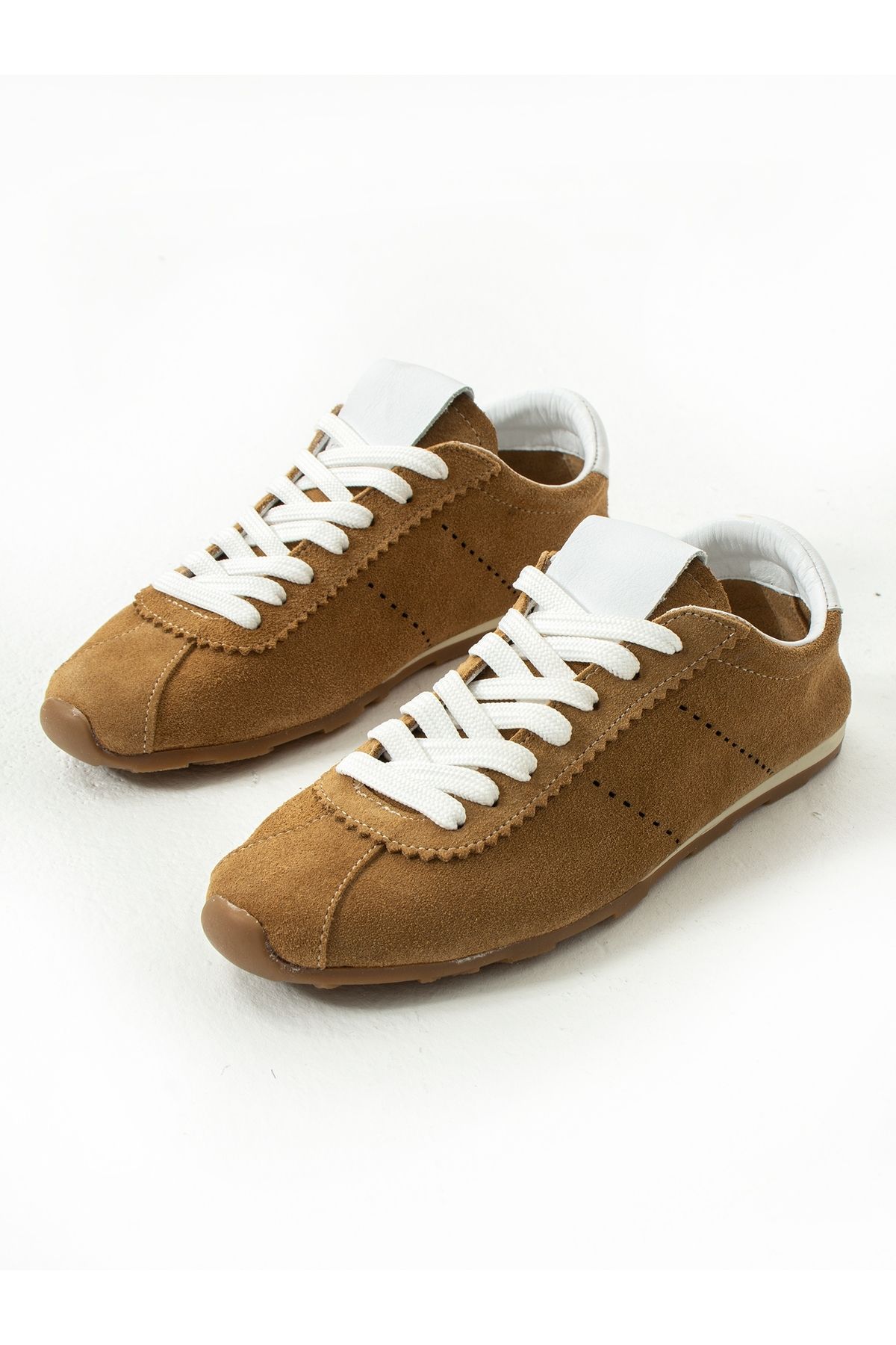 ALEMDAR AYAKKABI-Fulgor Mink Genuine Leather Women's Sneakers 4