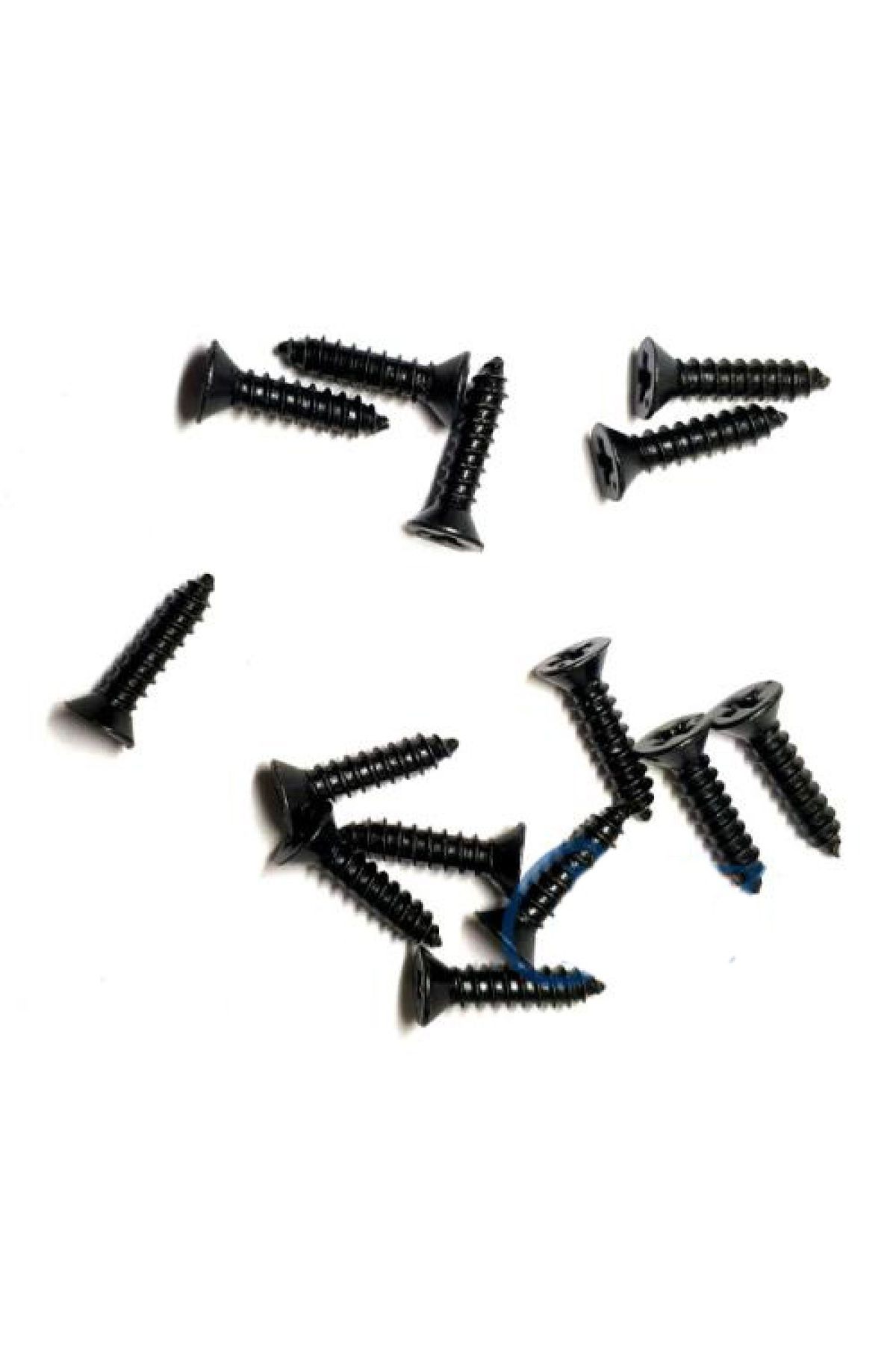 Ayder Timya Klips, Menteşe, Ayak, Ağaç, Sunta Vidası 2,2x9,5mm - Siyah 1000 Adet