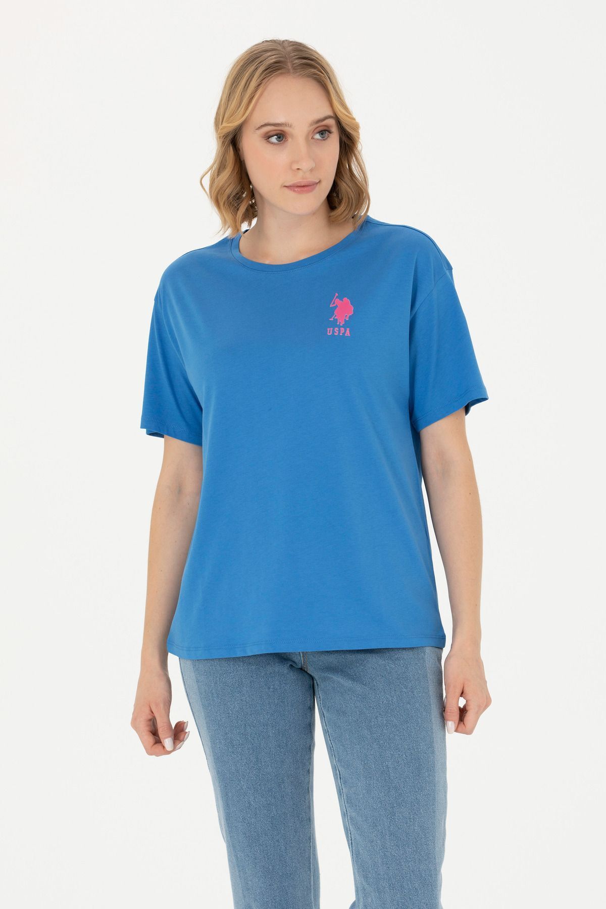تی شرت یقه خدمه زنانه U.S. Polo Assn.