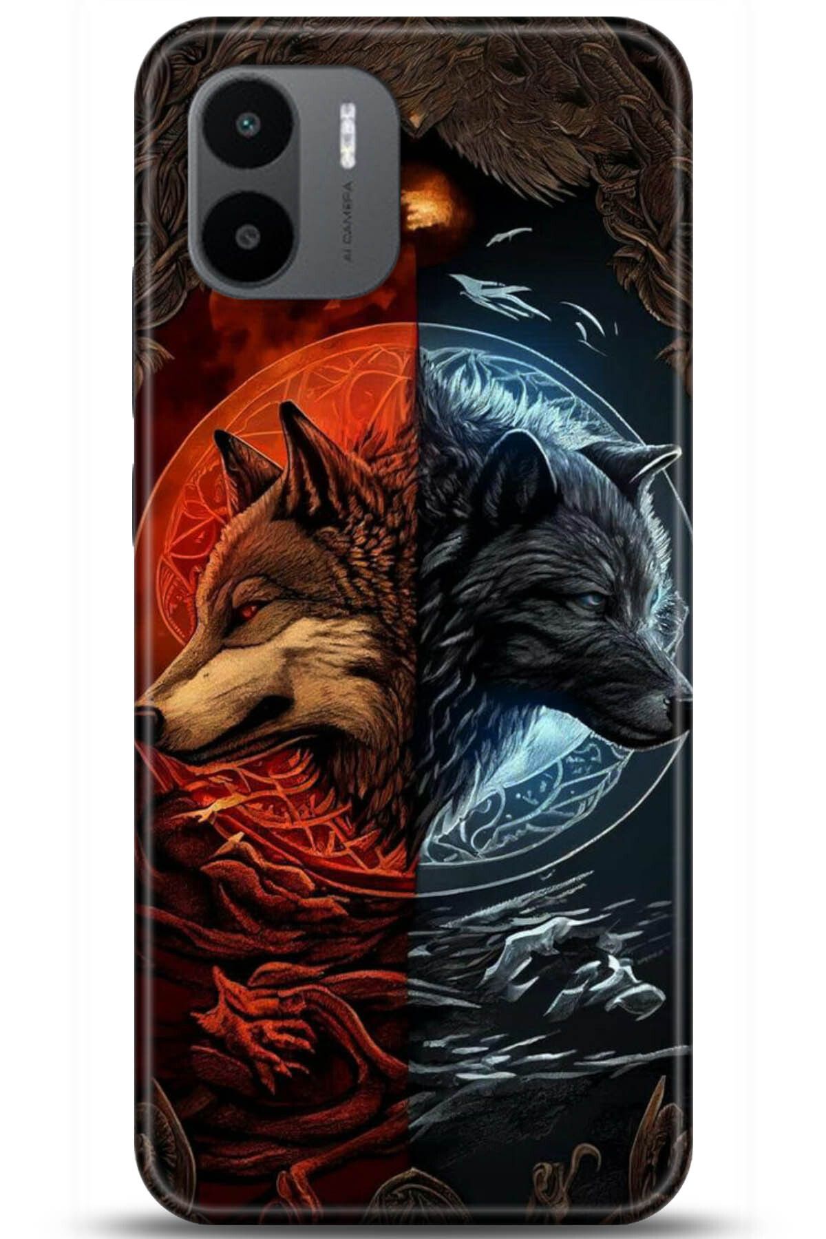 Noprin Xiaomi Redmi A1 Kılıf HD Baskılı Kılıf - Loving You Series * 5136