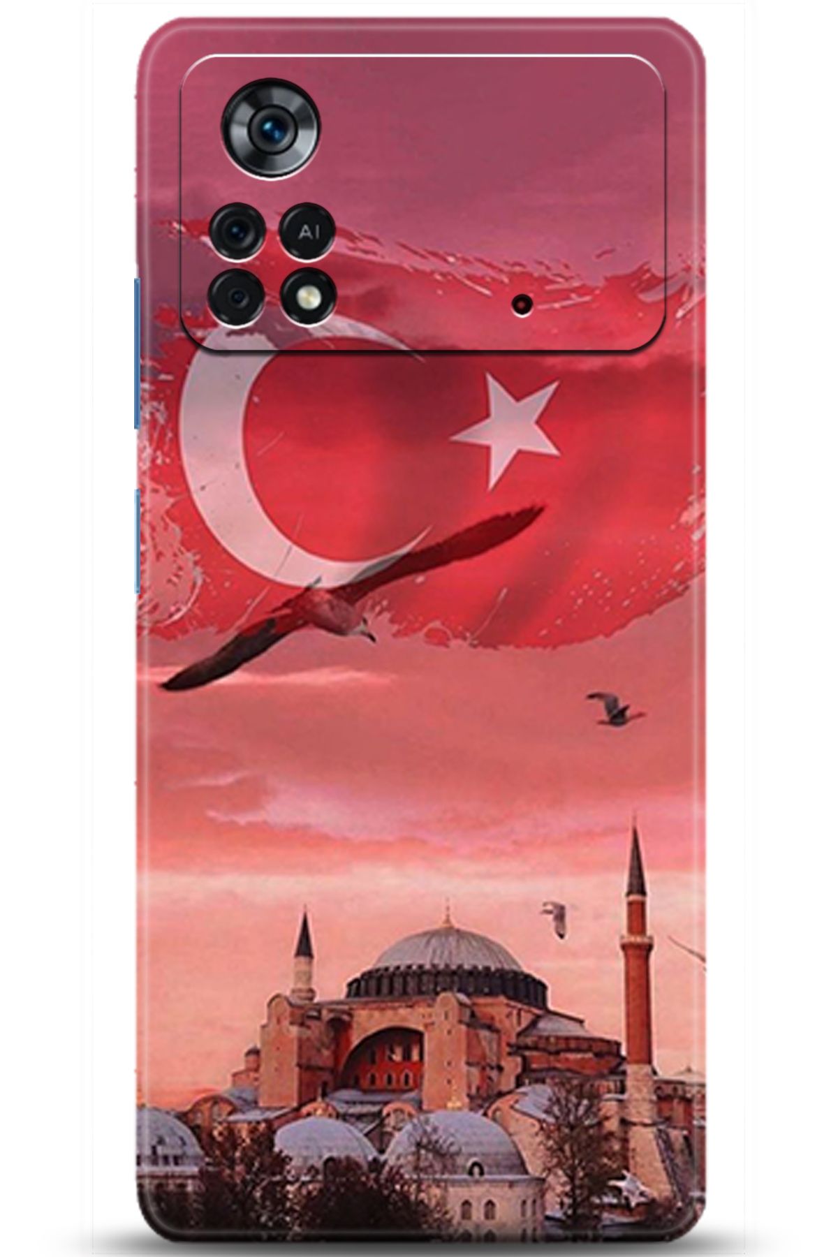 Noprin Xiaomi Poco X4 Pro 5G Kılıf HD Baskılı Kılıf - Loving You Series * 5179