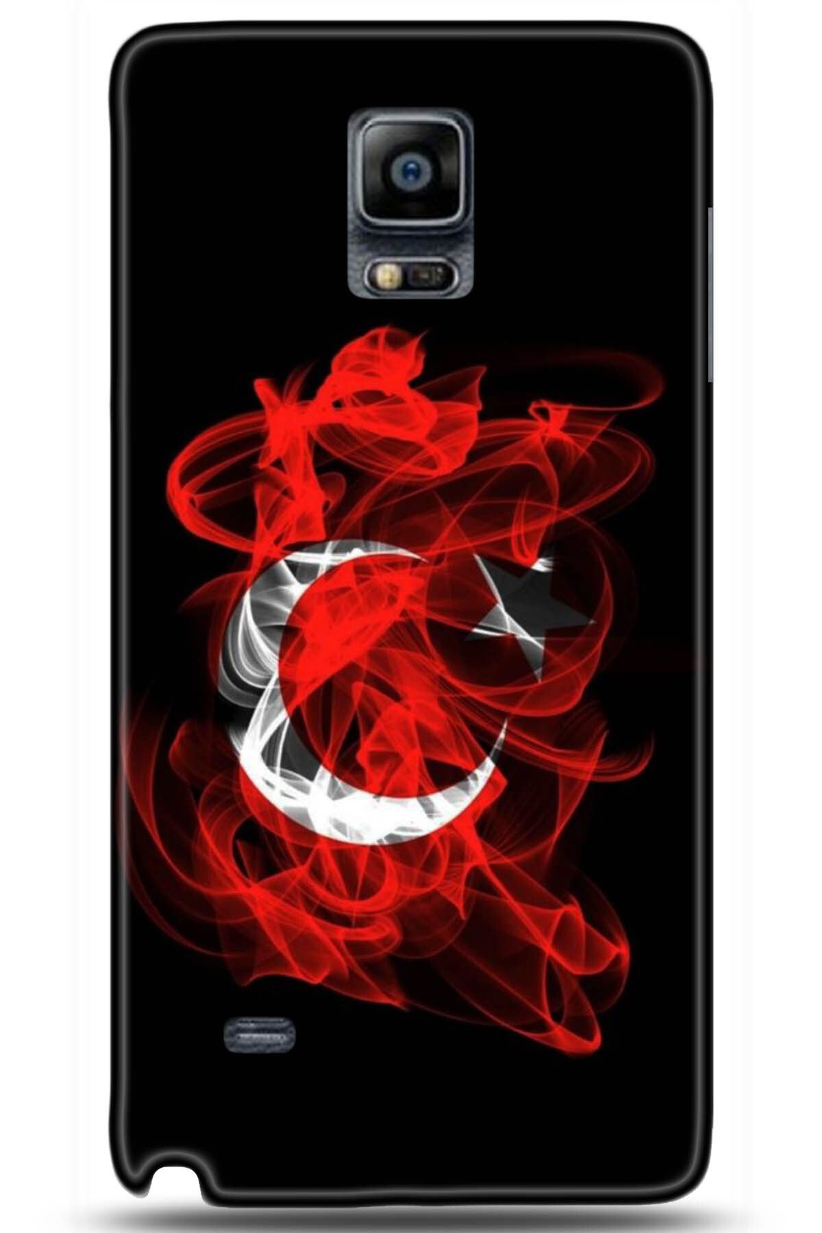 Noprin Samsung Galaxy Note 4 Kılıf HD Baskılı Kılıf - Loving You Series * 5140
