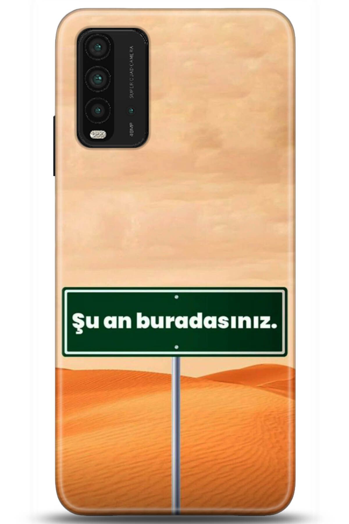 Noprin Xiaomi Redmi 9T Kılıf HD Baskılı Kılıf - Loving You Series * 5159