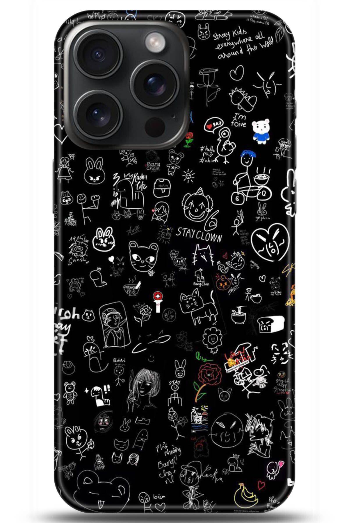 Noprin Apple iPhone 15 Pro Max Kılıf HD Baskılı Kılıf - My Passion Series 175894