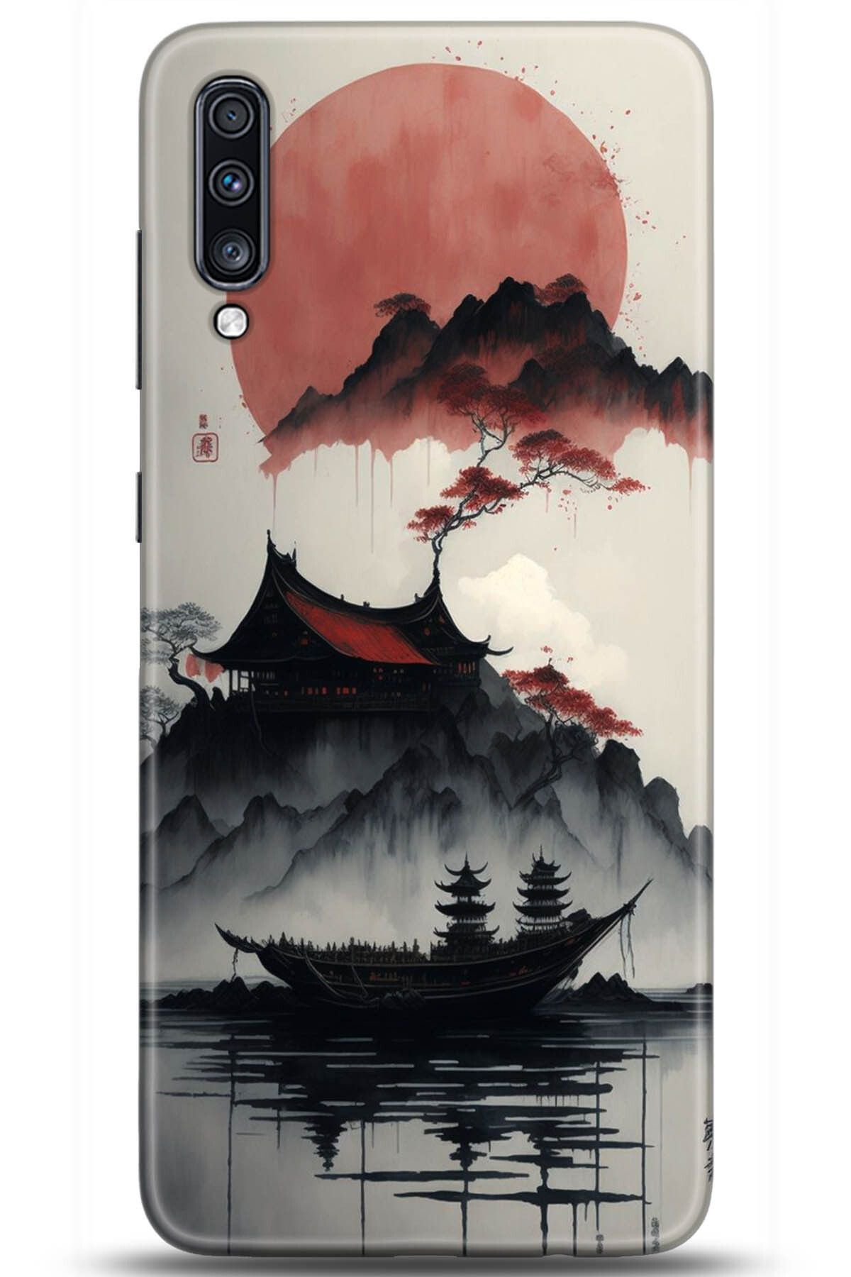 Noprin Samsung Galaxy A70s Kılıf HD Baskılı Kılıf - Loving You Series * 5174