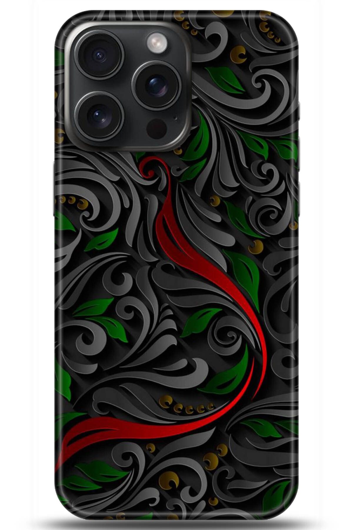 Noprin Apple iPhone 15 Pro Kılıf HD Baskılı Kılıf - Loving You Series * 5145