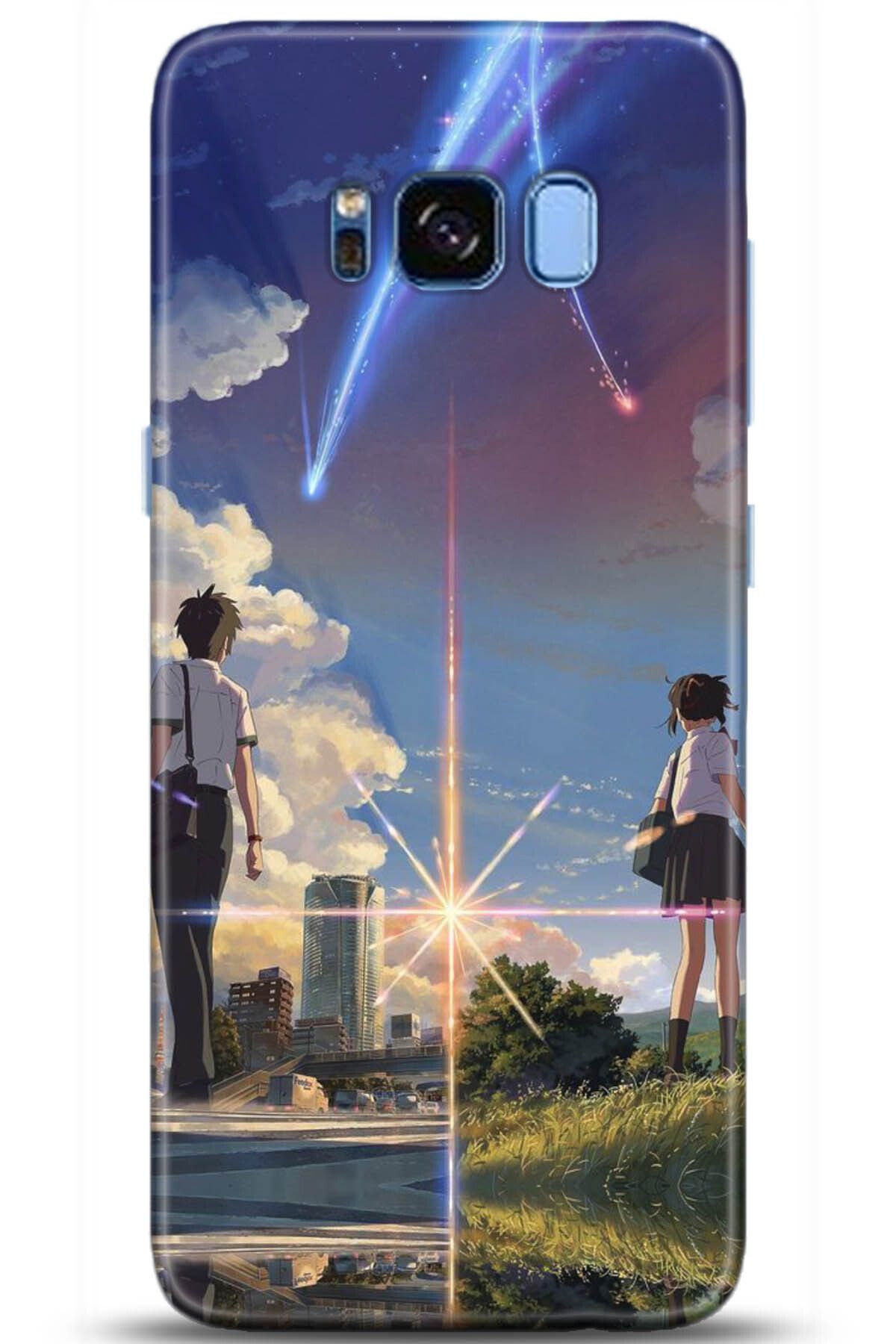 Noprin Samsung Galaxy S8 Plus Kılıf HD Baskılı Kılıf - Loving You Series * 5176