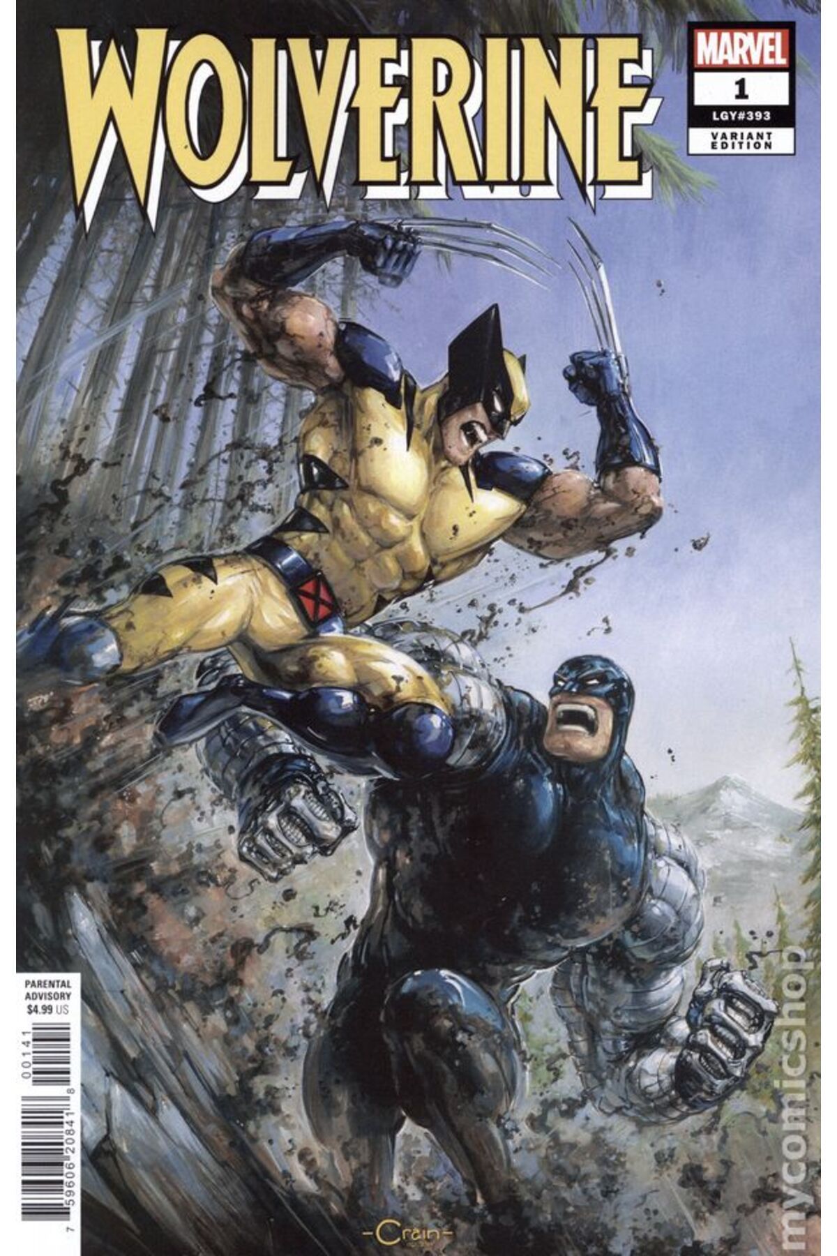 Kolektif Kitap Wolverine #1D (ingilizce)