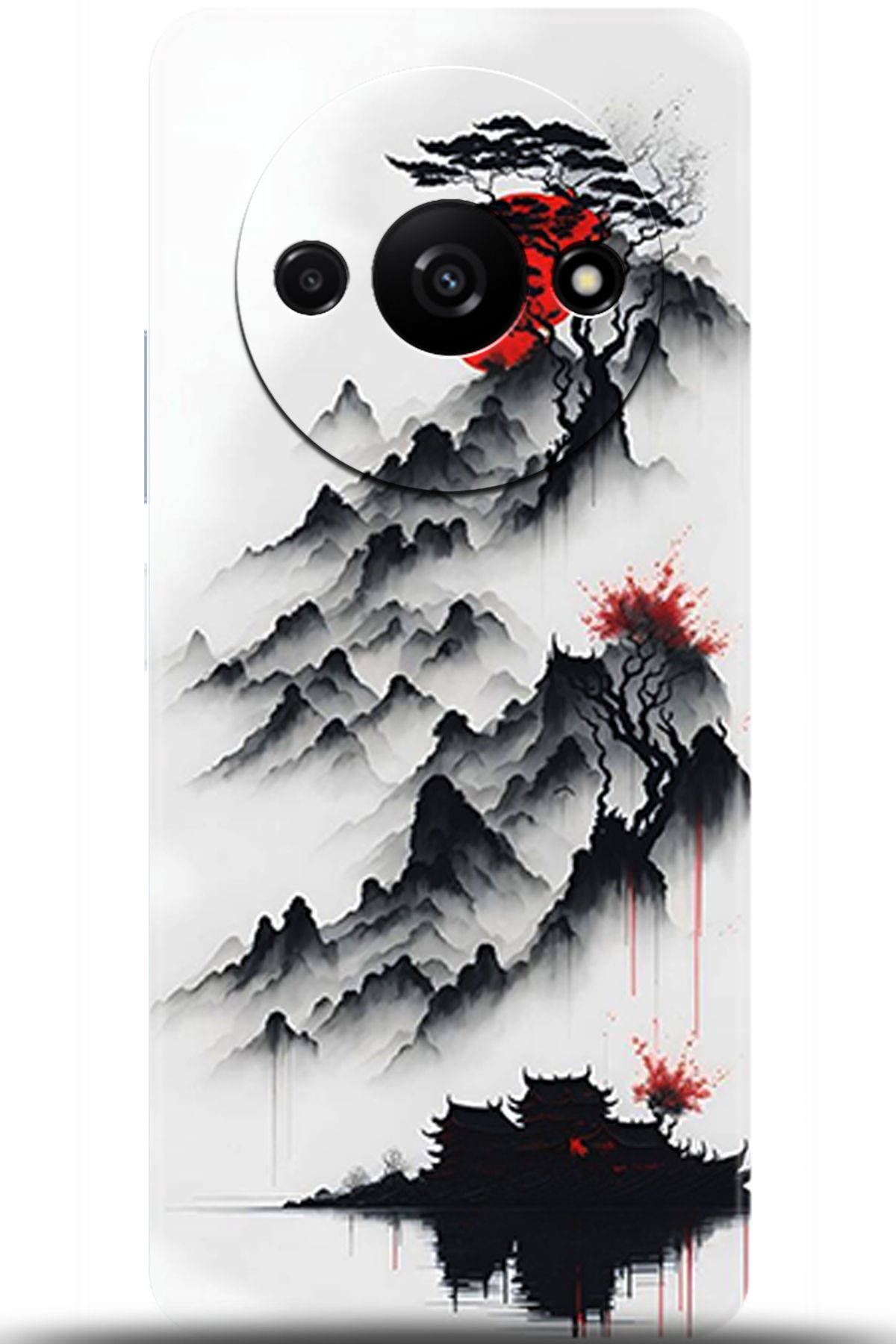 Noprin Xiaomi Redmi A3 Kılıf HD Baskılı Kılıf - Loving You Series * 5172