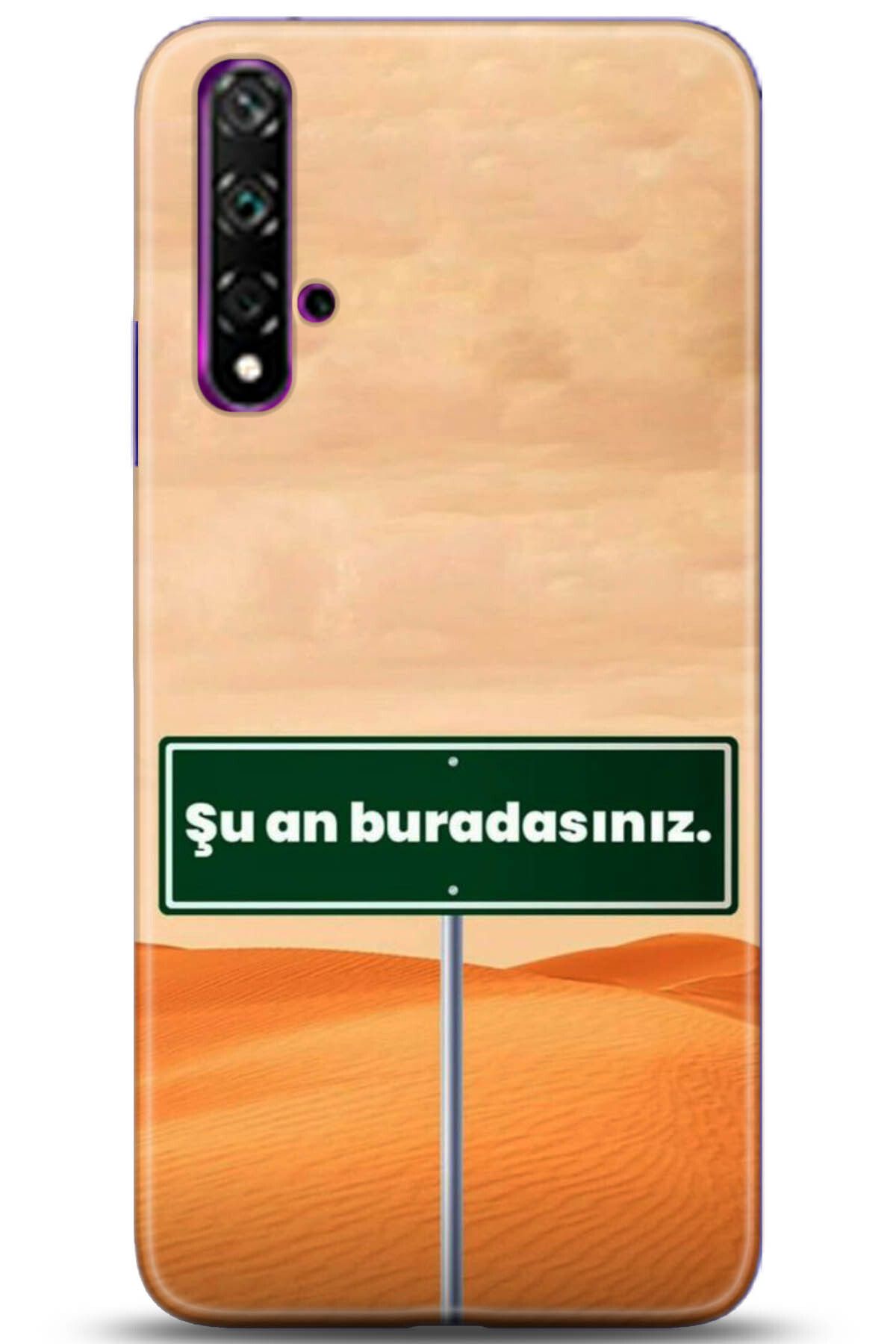 Noprin Huawei Nova 5T Kılıf HD Baskılı Kılıf - Loving You Series * 5159