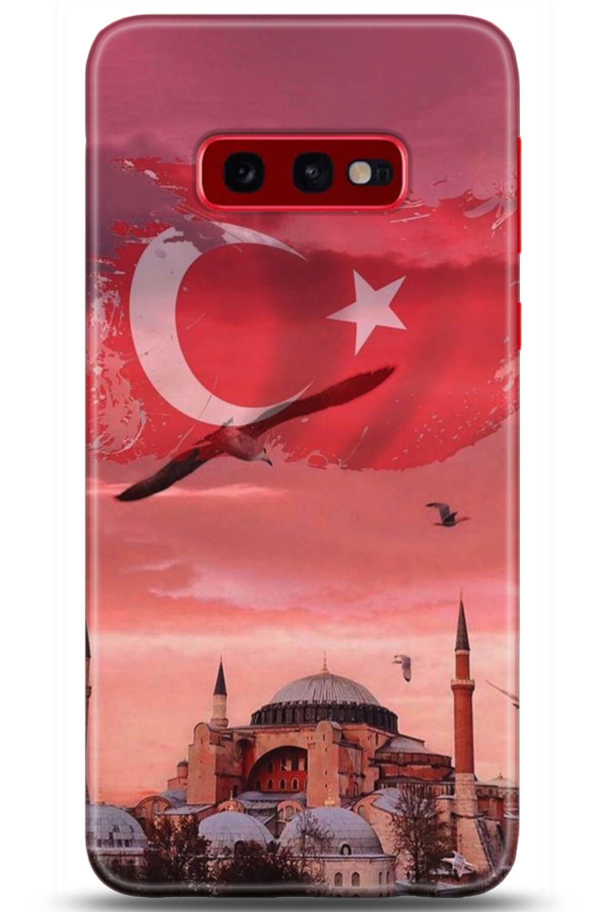 Noprin Samsung Galaxy S10e Kılıf HD Baskılı Kılıf - Loving You Series * 5179