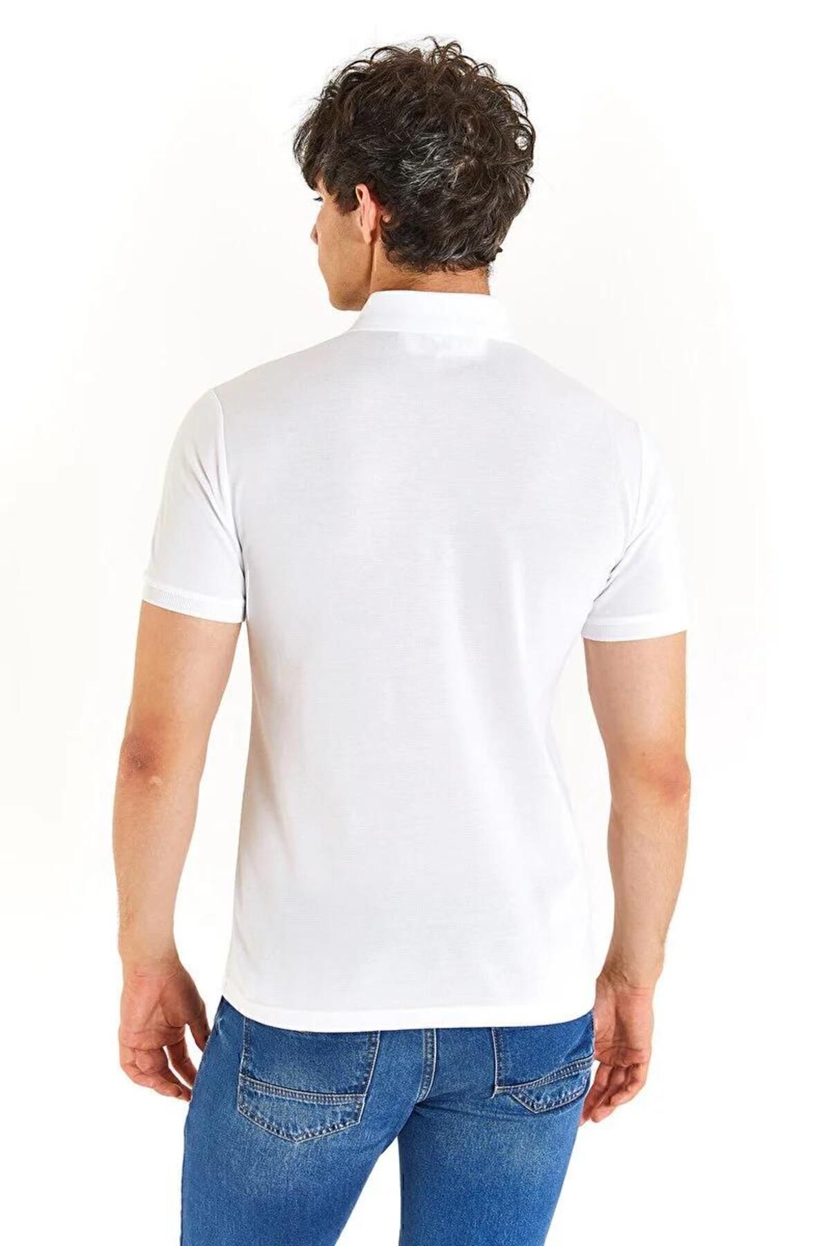 پولوشرت مردانه یقه پلو | یو اس پولو U.S. Polo Assn. 50279573-VR013 TR - تصویر 3