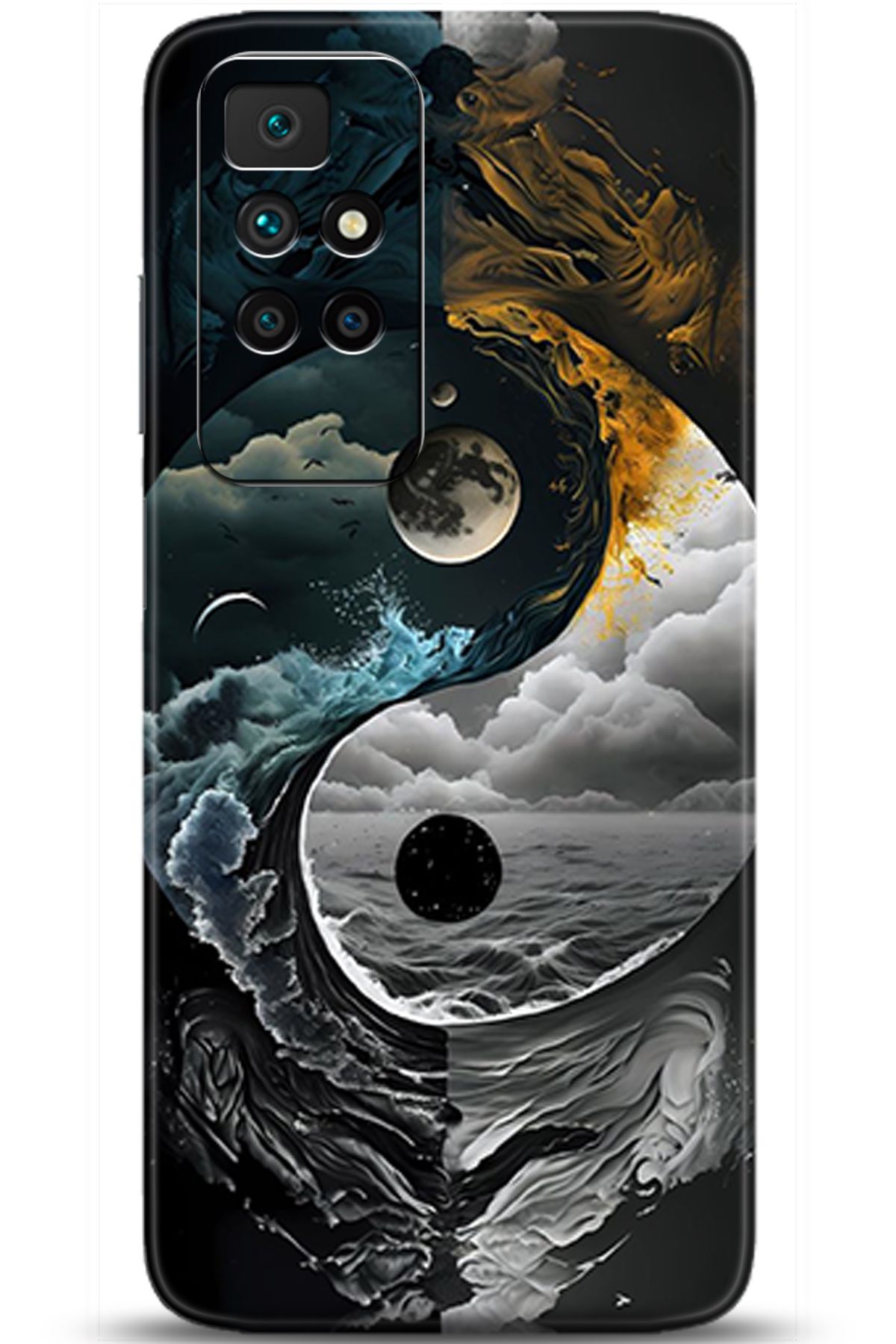 Noprin Xiaomi Redmi 10 Kılıf HD Baskılı Kılıf - Loving You Series * 5177