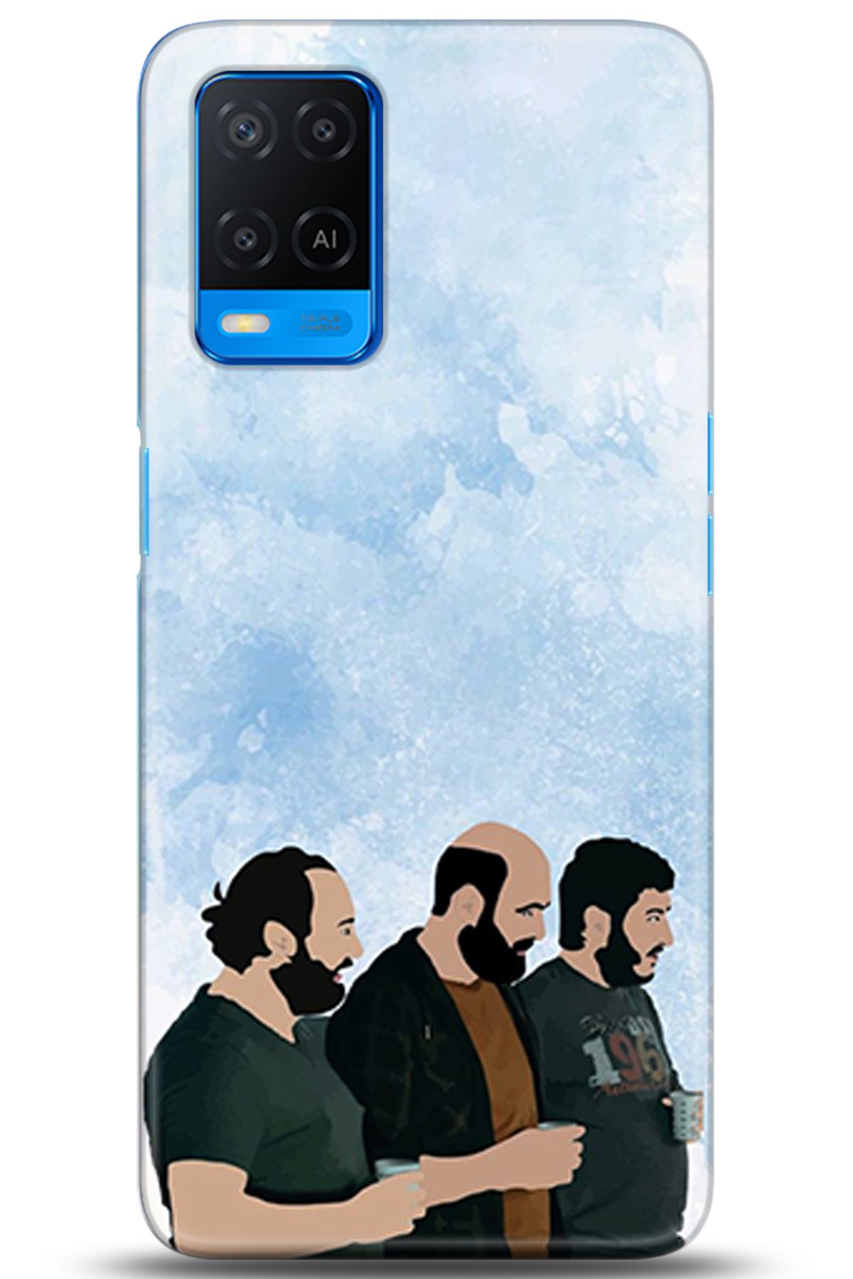 OPPO A54 Kılıf HD Baskılı Kılıf - Loving You Series * 5158