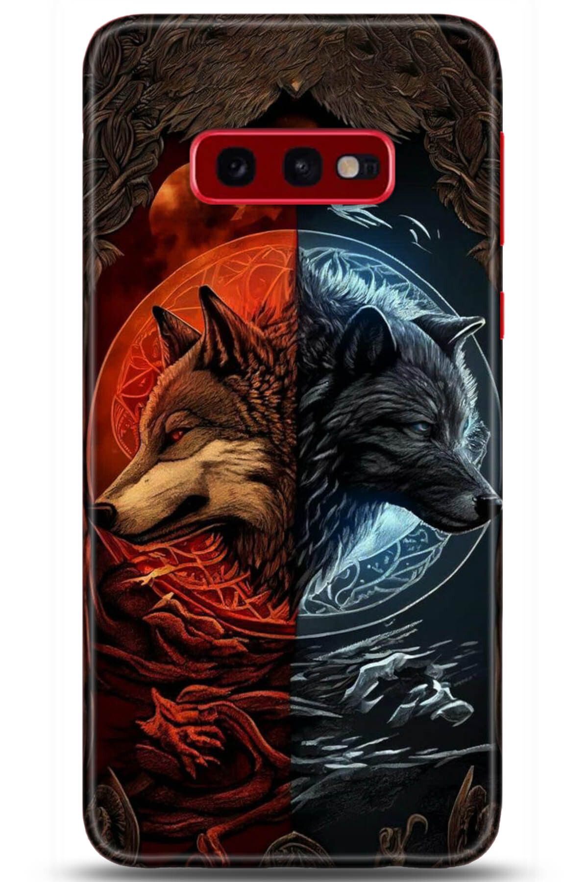 Noprin Samsung Galaxy S10e Kılıf HD Baskılı Kılıf - Loving You Series * 5136