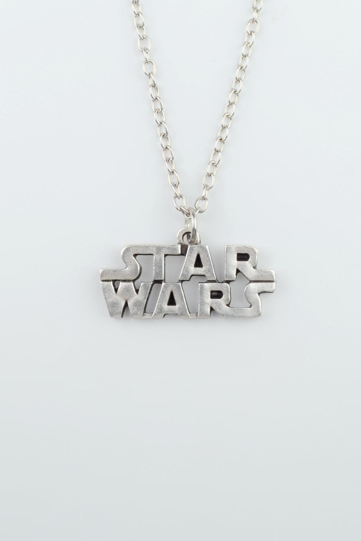 Star Wars Silver Plated Flat Chain Necklace