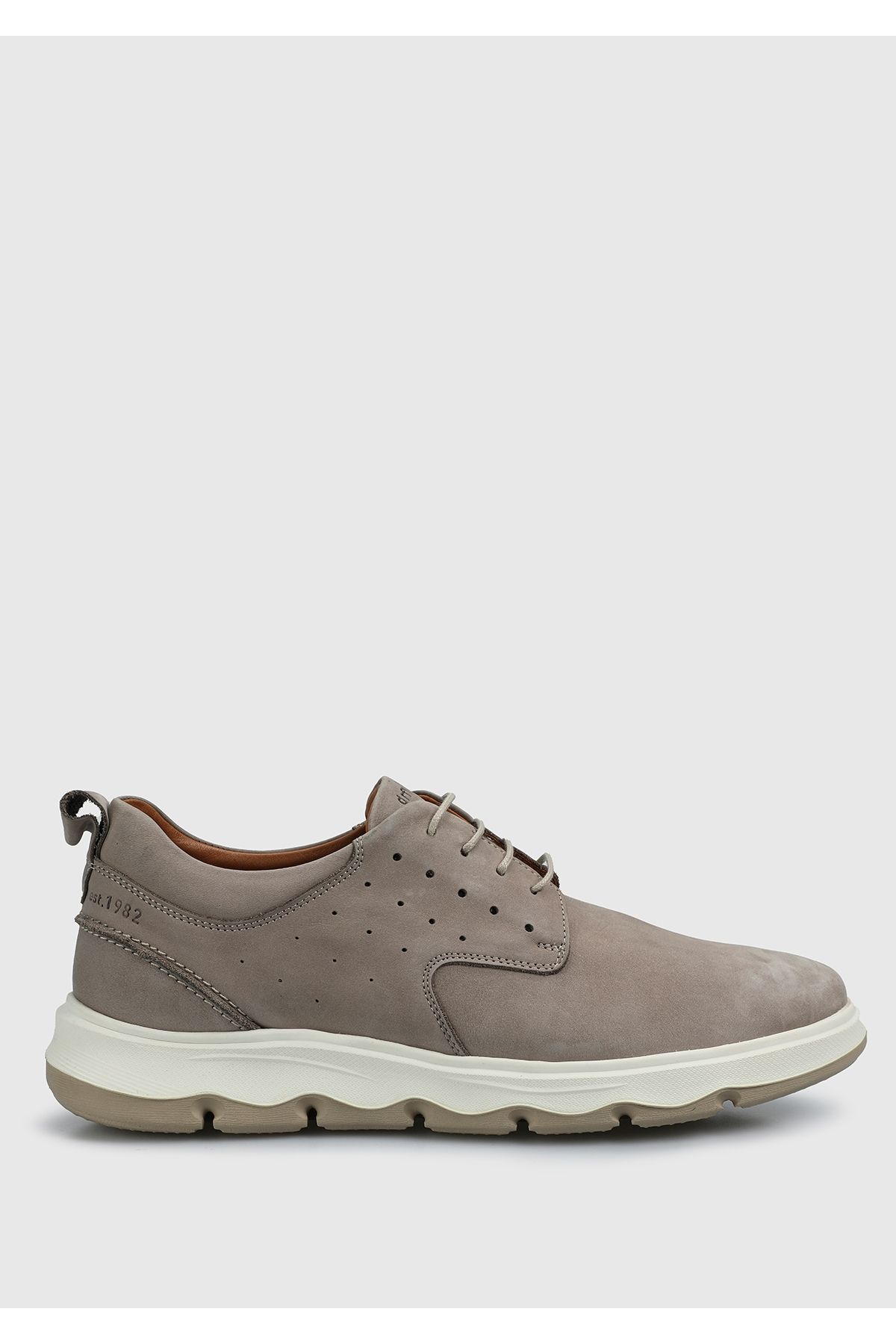 Dr.Flexer-Men's Shoes - Stone Leather 1