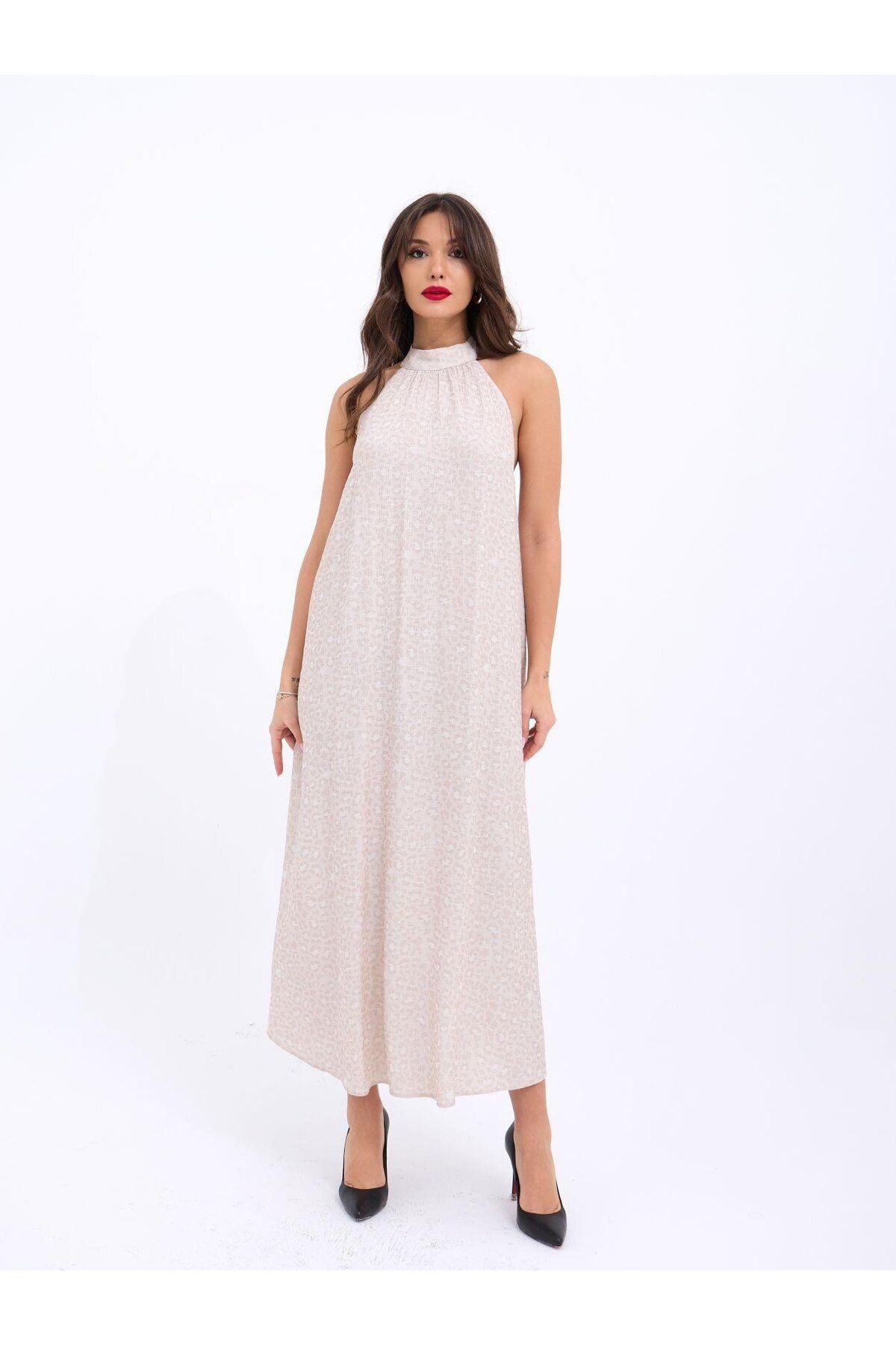 meisa 7380 ELBİSE-BEJ