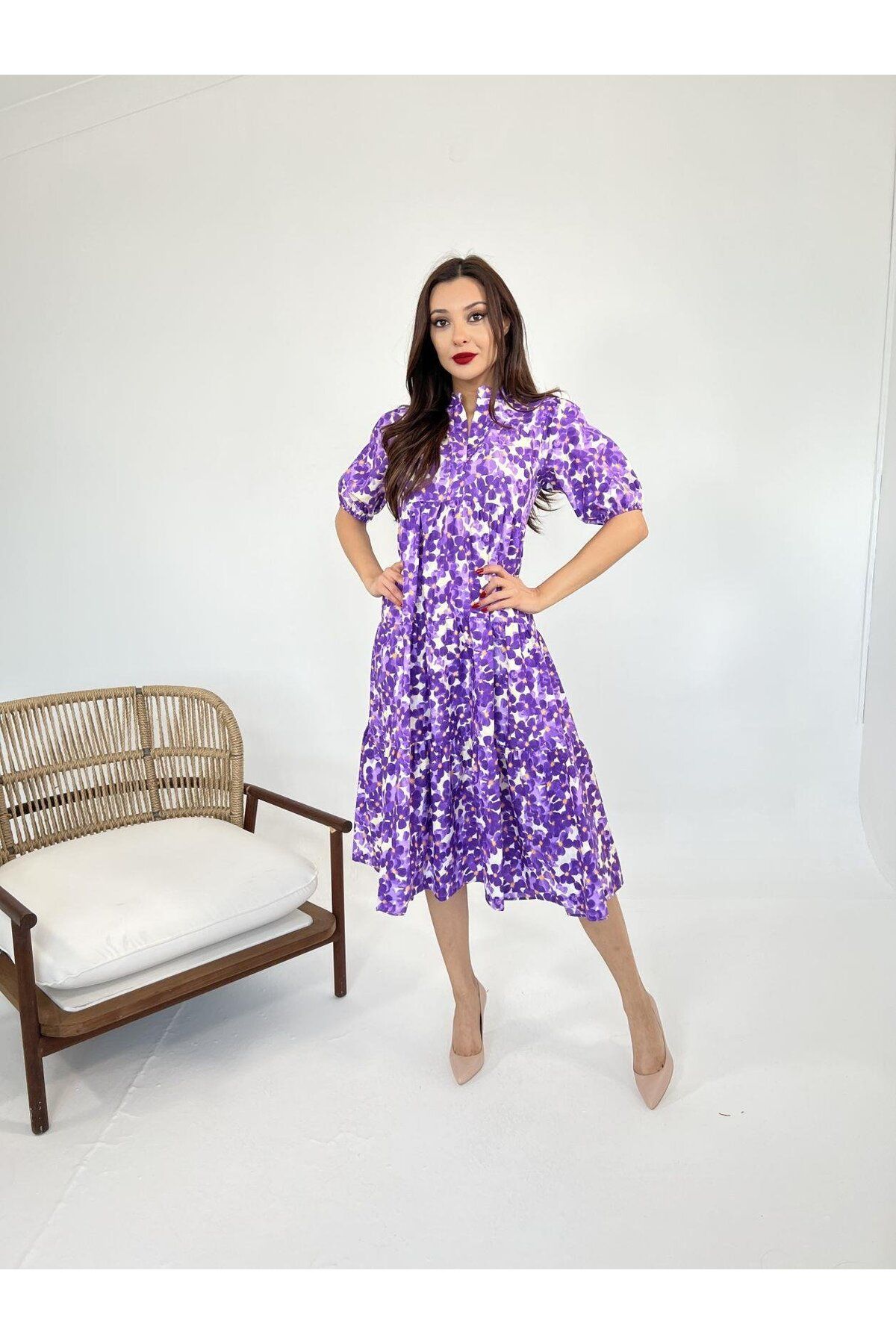 Kıvanç Moda 5522 ELBİSE-PADOVA