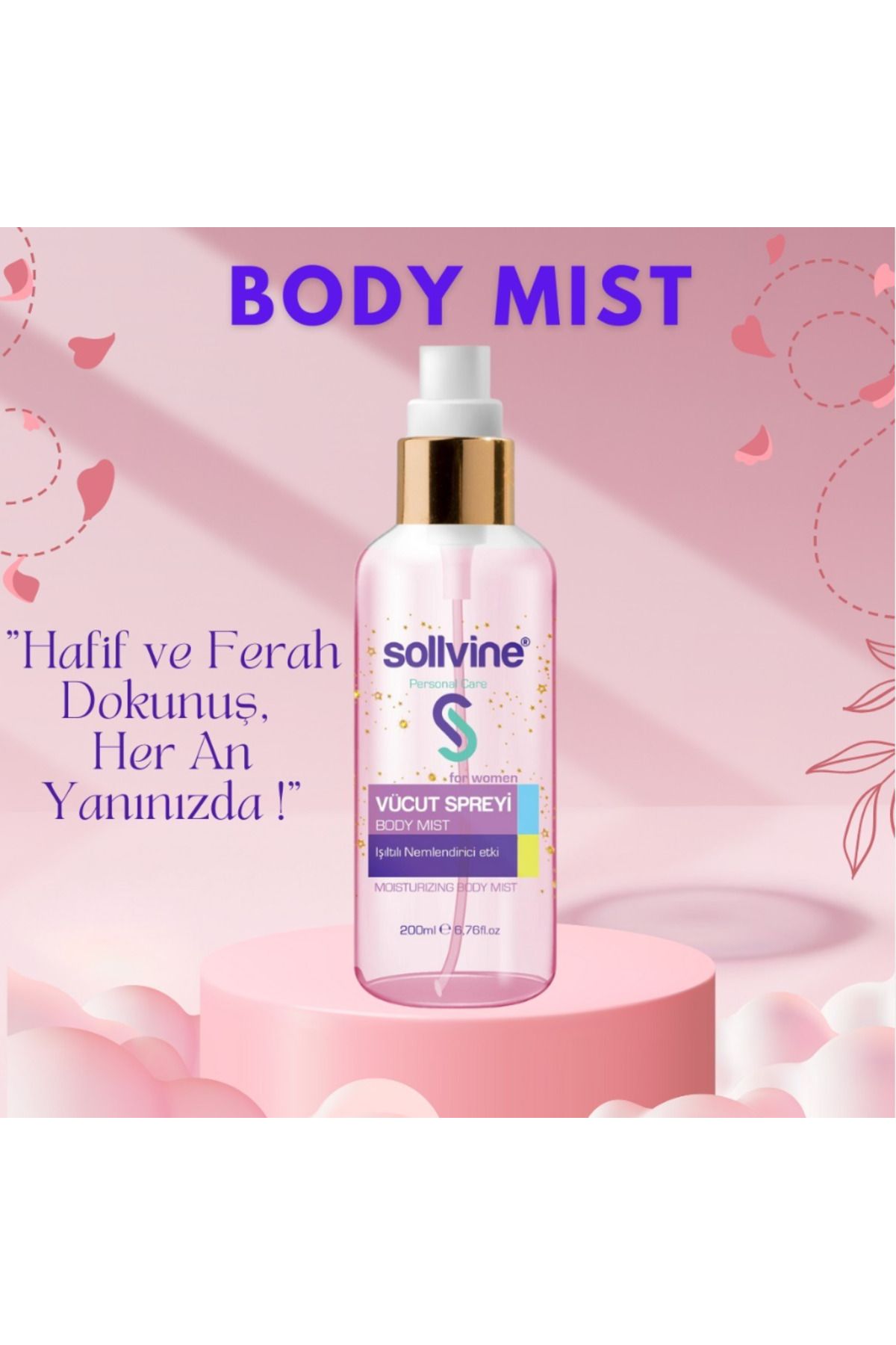 SOLLVINE VÜCUT SPREYİ -BODY MİST