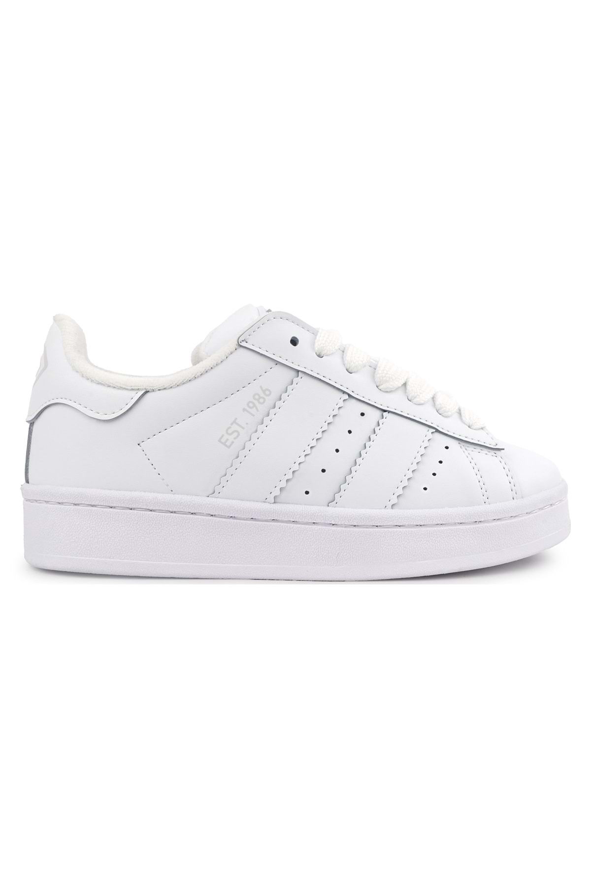 Kids Club Shoes Kocamanlar Ravanta Sneaker Unisex Spor Ayakkabı BEYAZ