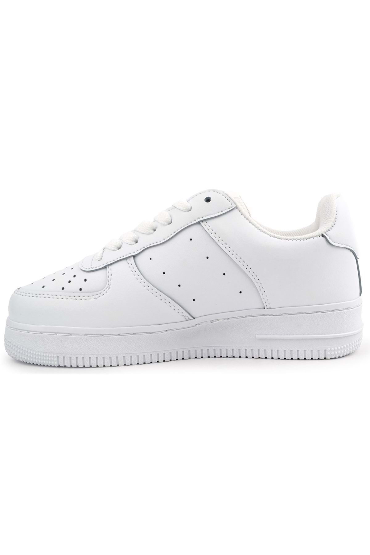 Kocamanlar Ayakkabı-Unisex Sports Shoes - Air-Cool Sneaker White 4