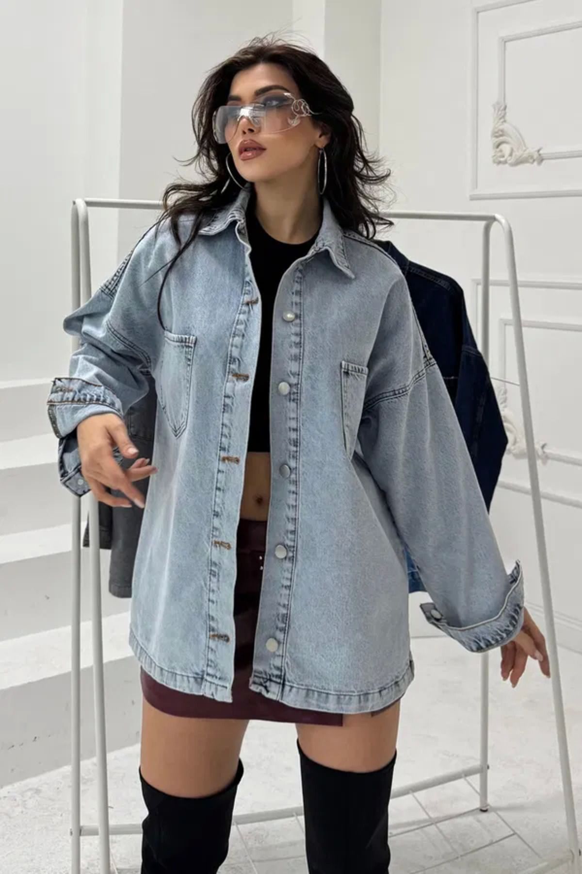 Hepta Collection Kot Ceket Mavi