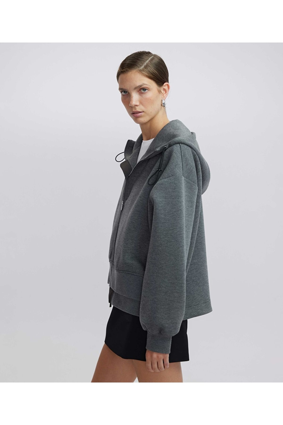 İpekyol-Monogram Patterned Sweatshirt 5