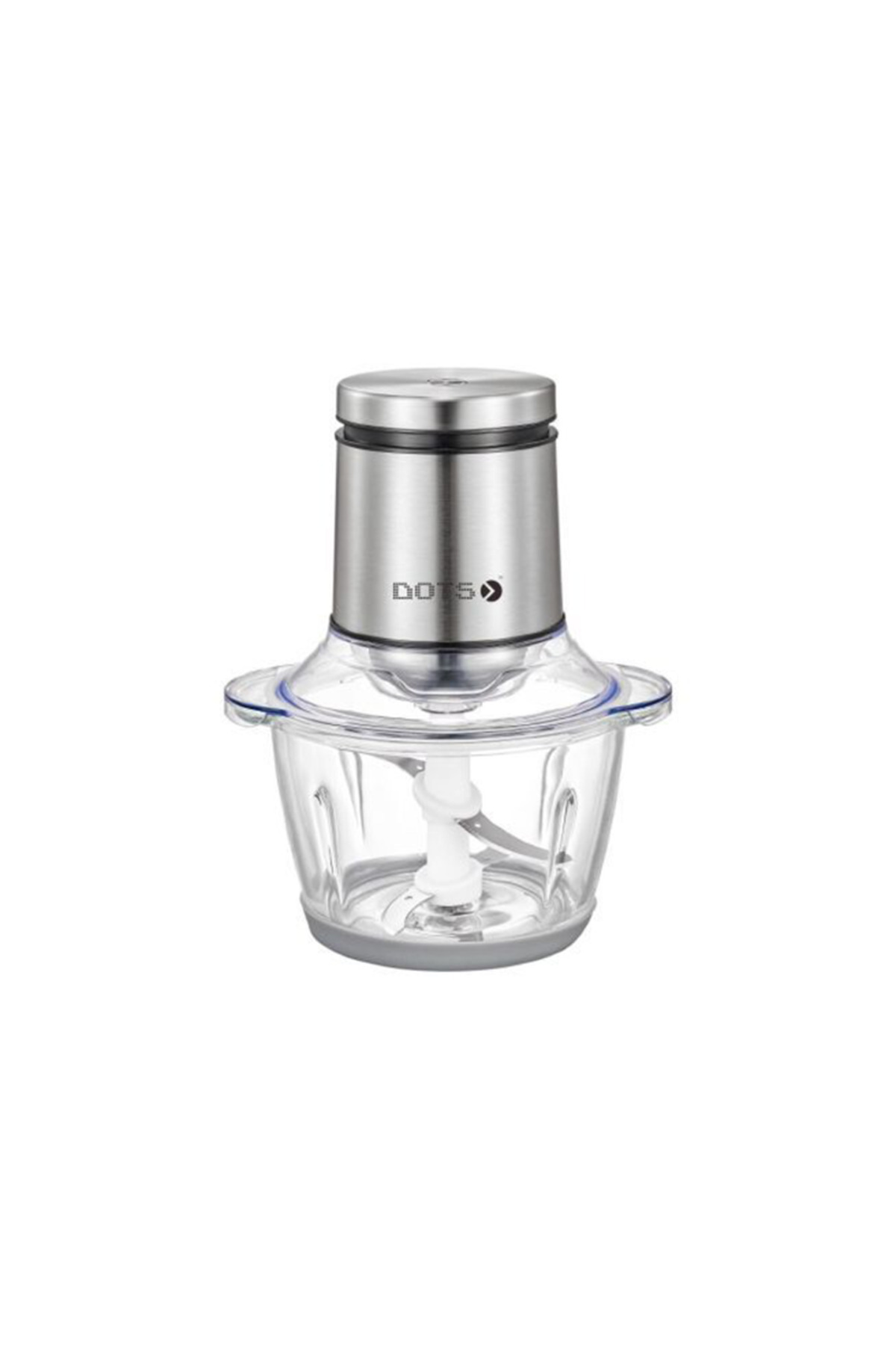 DOTS-Electric Vegetables Chopper 400W 1.2L Stainless Steel Blades 1