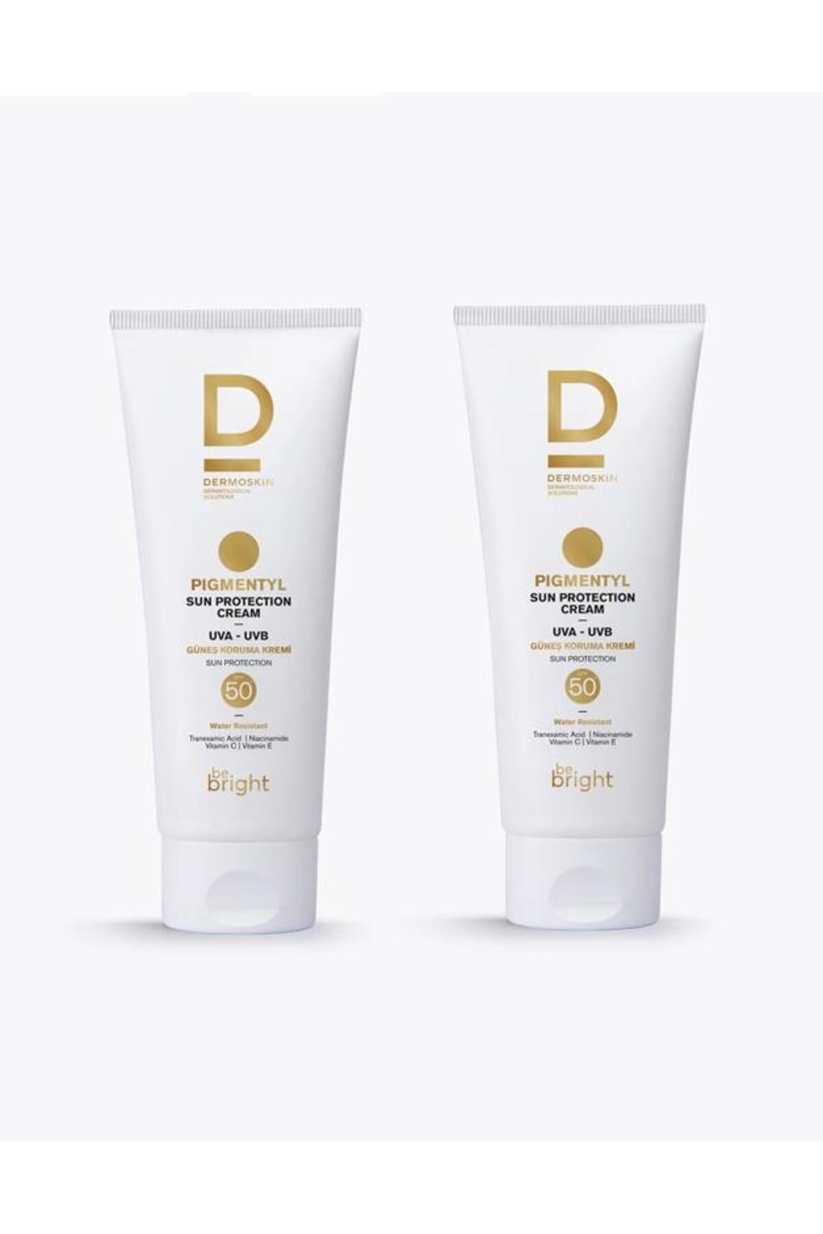 Dermoskin Be Bright Pigmentyl Güneş Koruyucu Krem SPF50+ 75 ml 2'li Paket