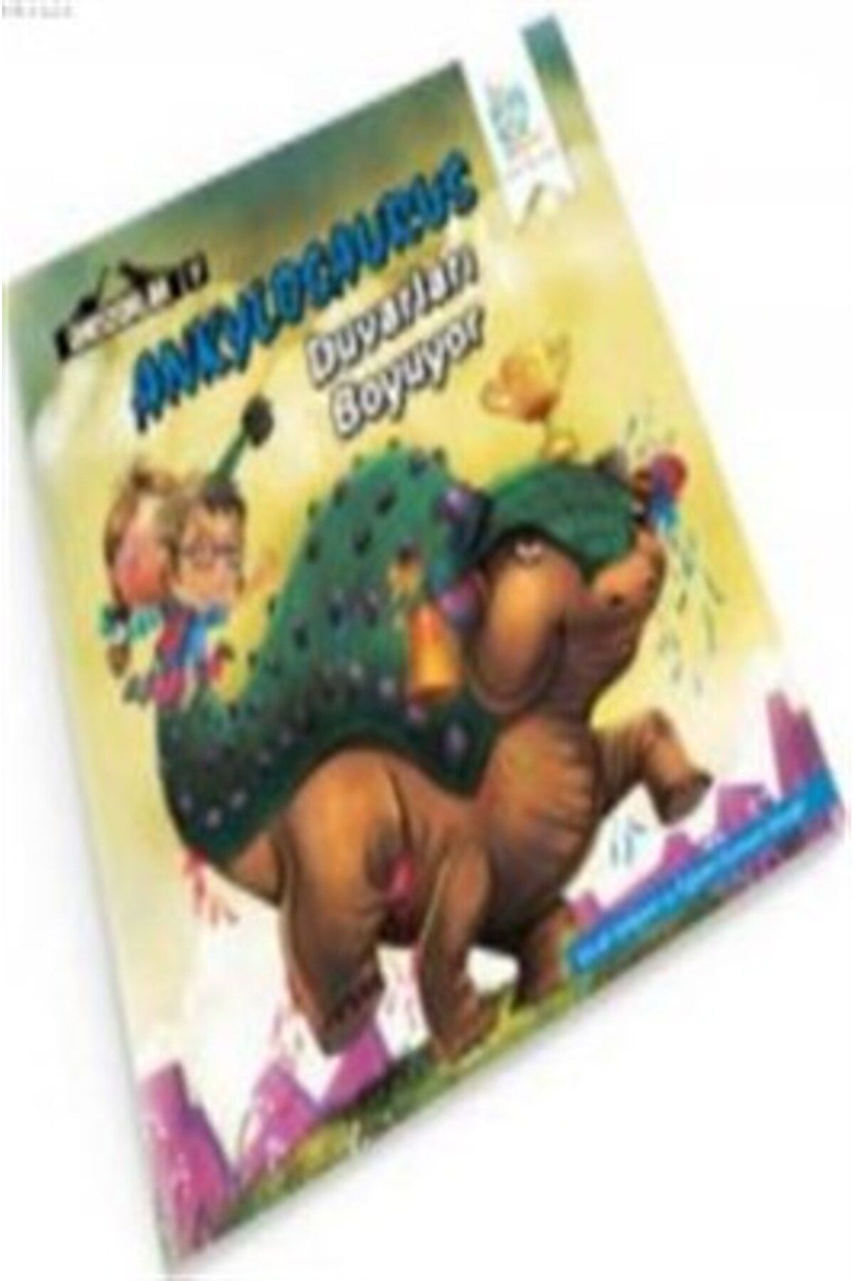 Destek Yayınları Dinozorlar 7 - Ankylosaurus Duvarları Boyuyor (Poster Hediyeli)