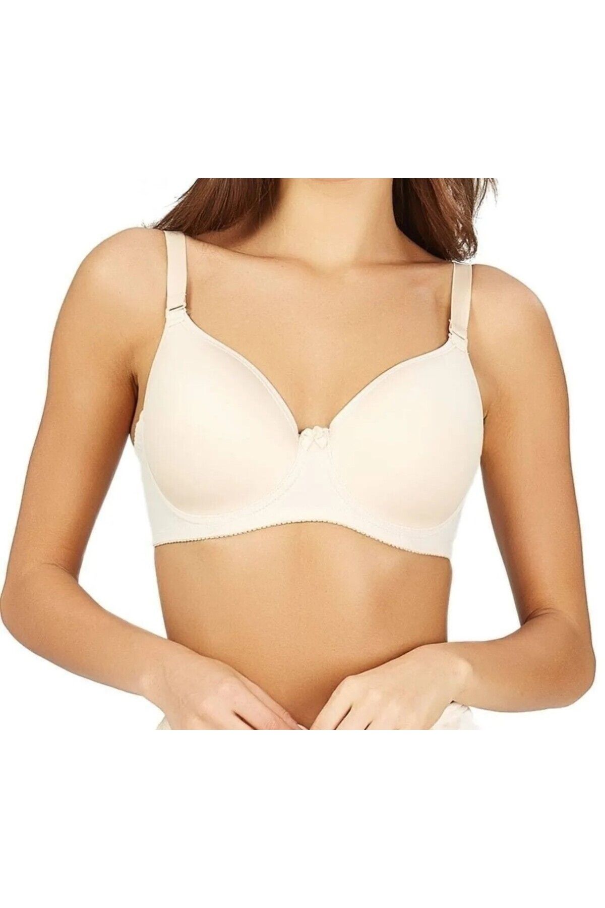 Kom-Women's Underwire Covered Bra - Support Özgür Model Kq.Oldystyn.1K.M1.K4 1