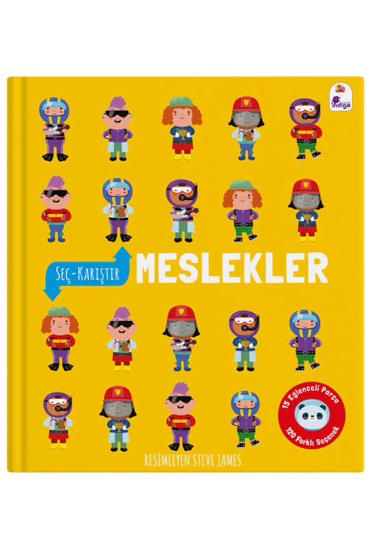 Destek Yayınları Seç – Karıştır : Meslekler (15 Eğlenceli Parça, 120 Farklı Seçenek)