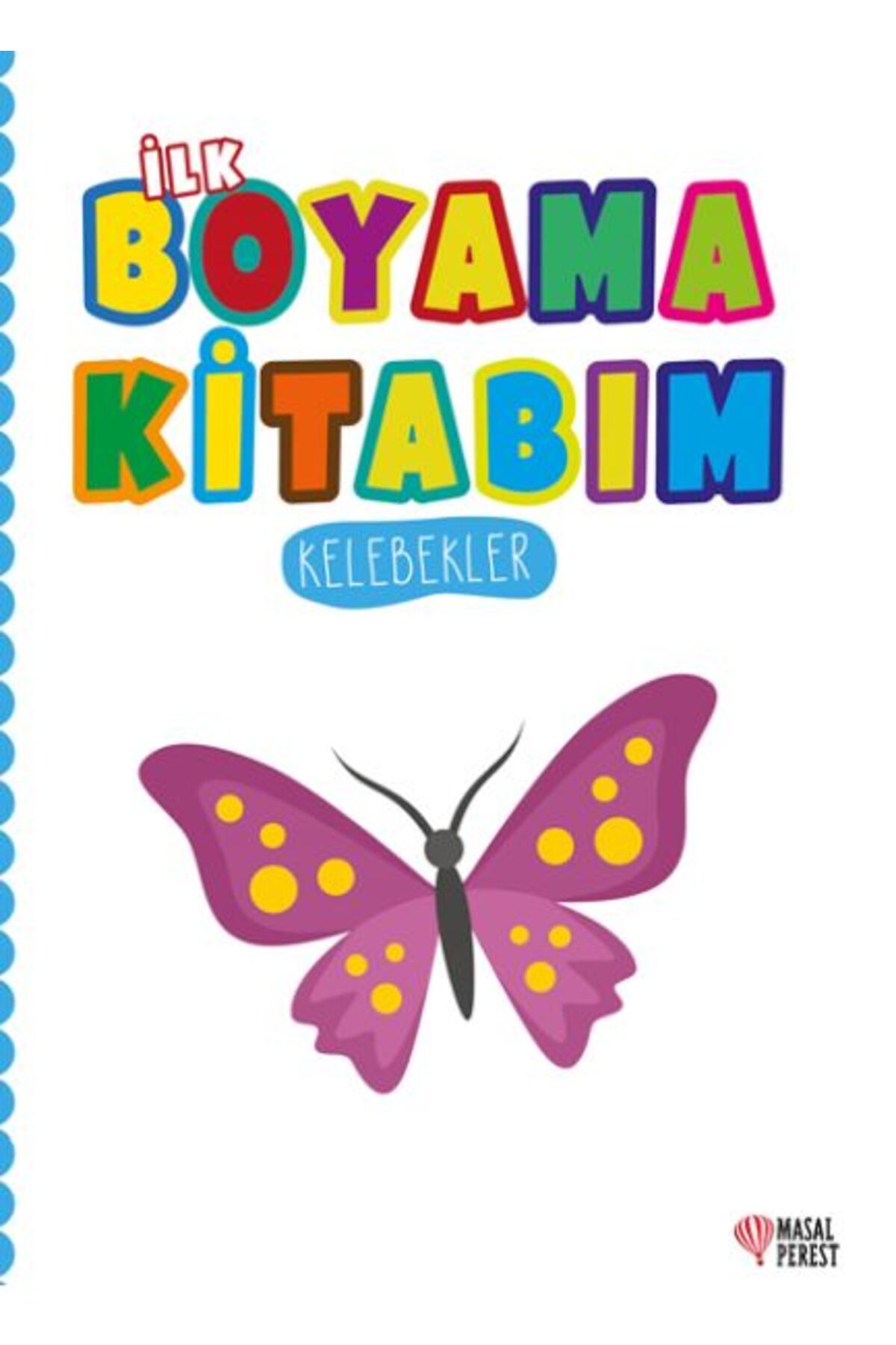 Destek Yayınları İlk Boyama Kitabım Kelebekler