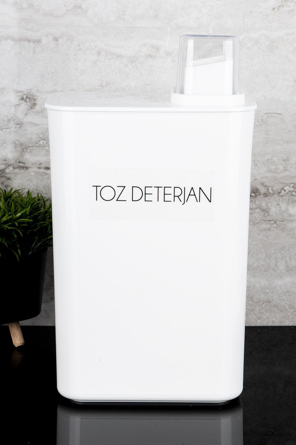 Dolkin Home-Self Scale Detergent Cup Seta 3000ml with Label Storage Box 1