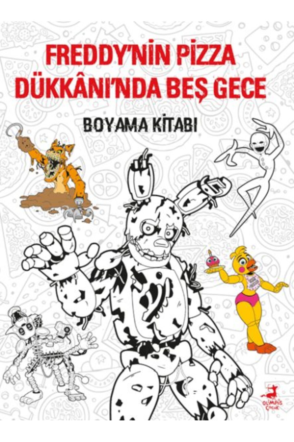 Destek Yayınları Freddy’nin Pizza Dükkânı’Nda Beş Gece : Boyama Kitabı