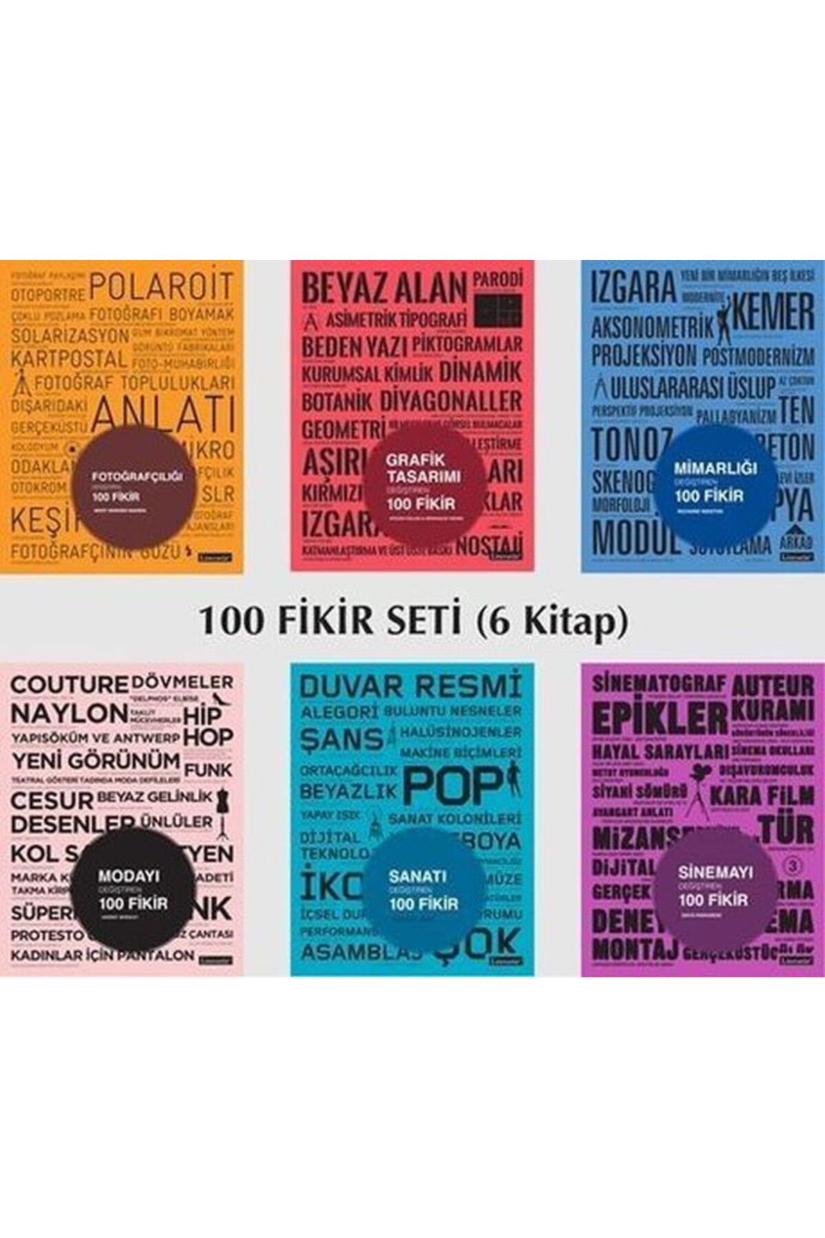 Destek Yayınları 100 Fikir Seti (6 Kitap Takım)