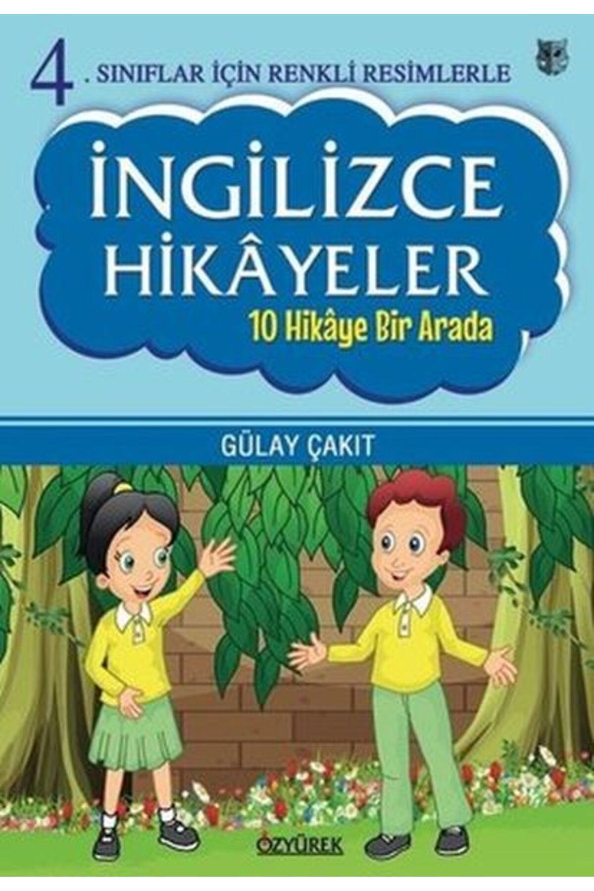 Karma Kitaplar 4.Sınıflar İçin Renkli Resimlerle İngilizce Hikayeler Seti - 10 Hikaye Bir Arada