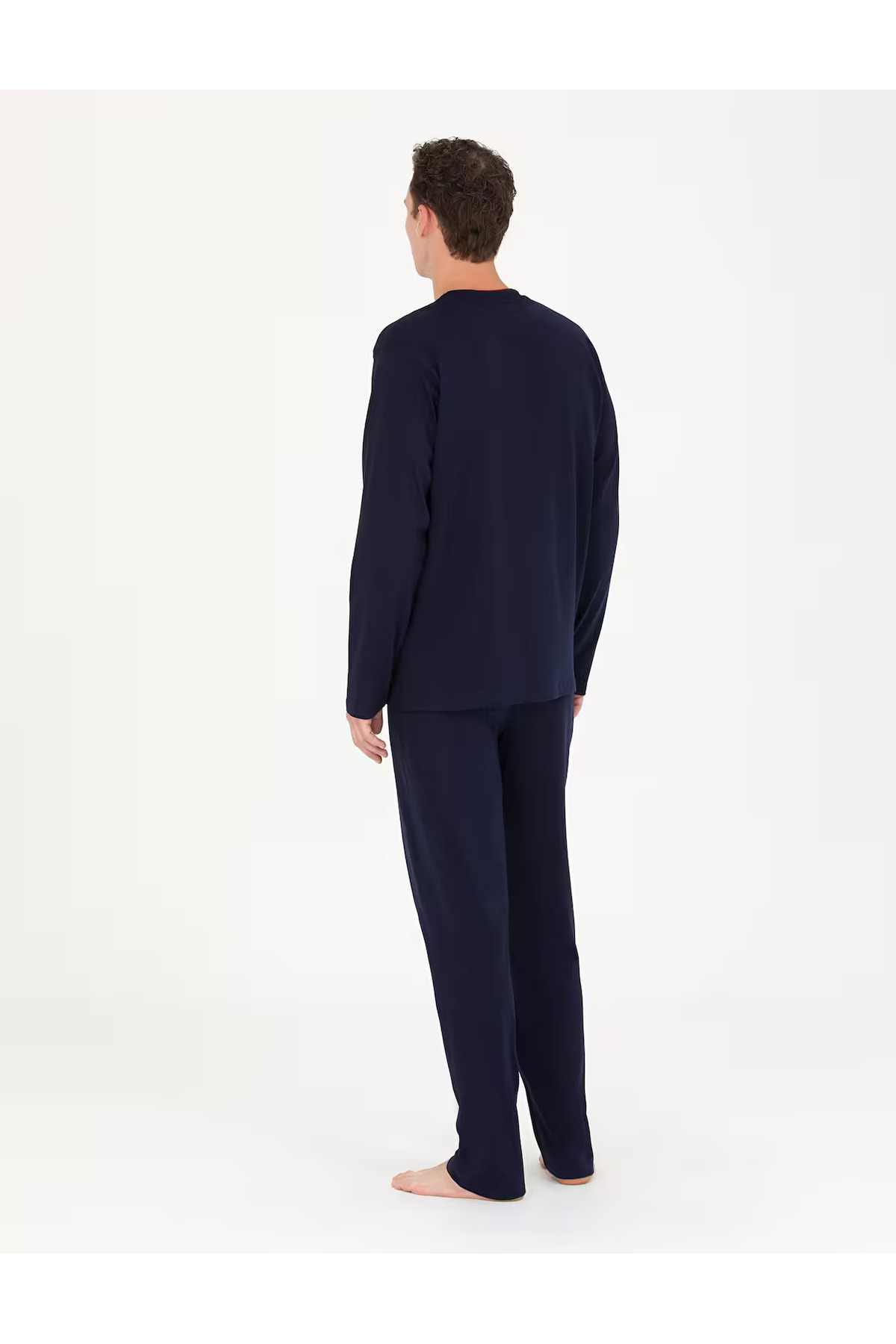 ست پیژامه مردانه راسته فاق نرمال آستین بلند | پیر کاردین Pierre Cardin S2W0T00.P.C. - تصویر 4