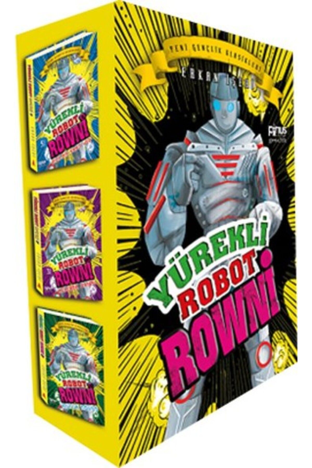 Destek Yayınları Yürekli Robot Rowni Seti - 3 Kitap Kutulu