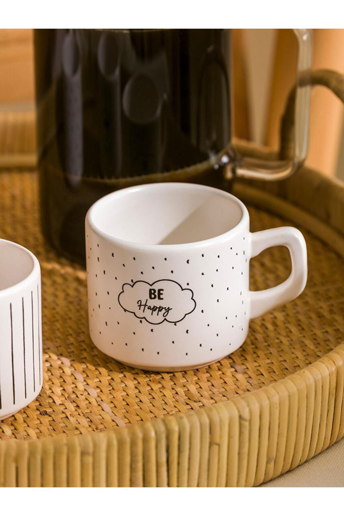 LC Waikiki-Lcw Home Printed Mug Set of 3 3